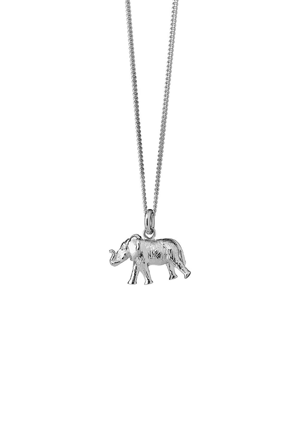 Tiffany elephant necklace rose on sale gold