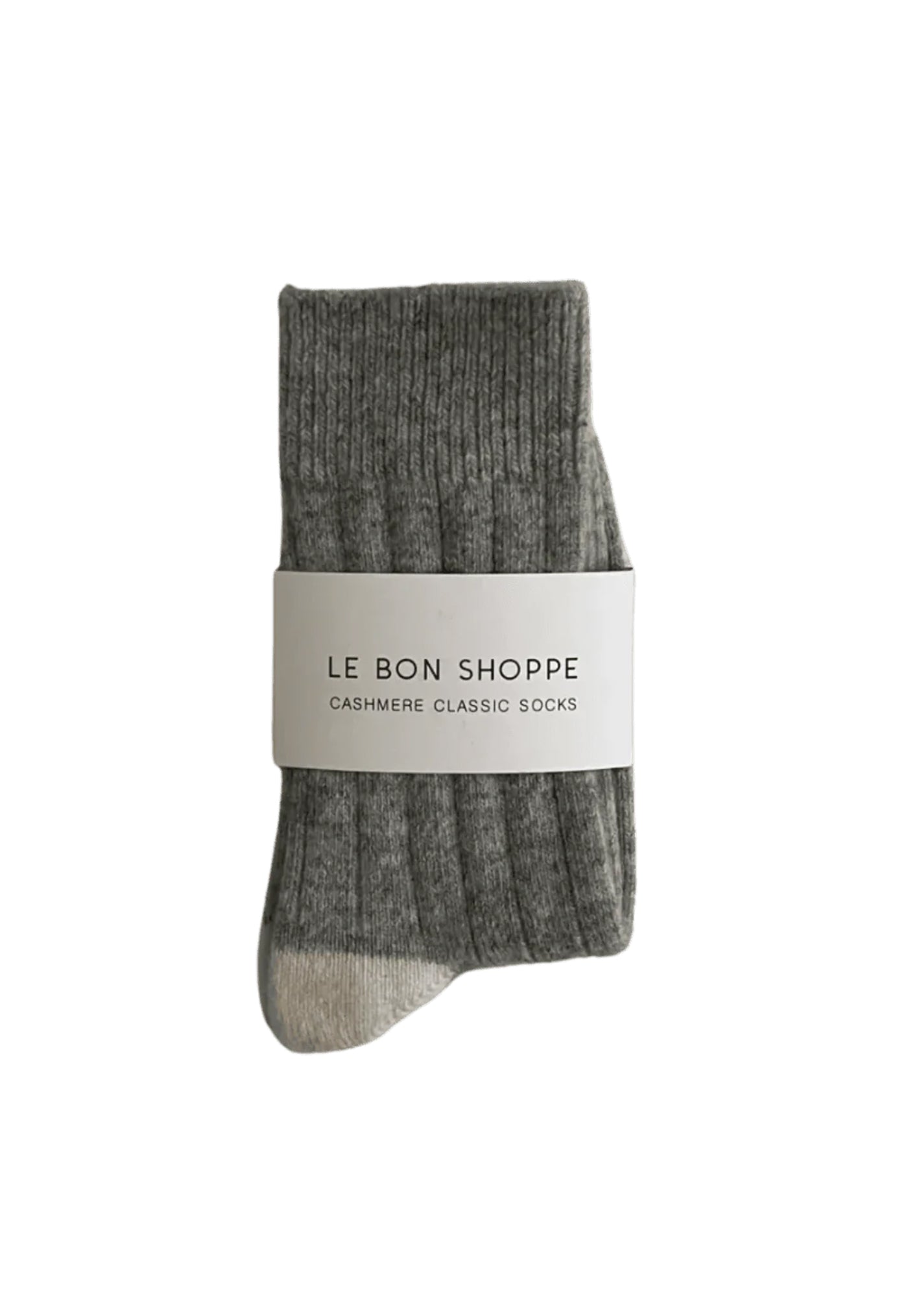 Cashmere Socks - Grey Melange