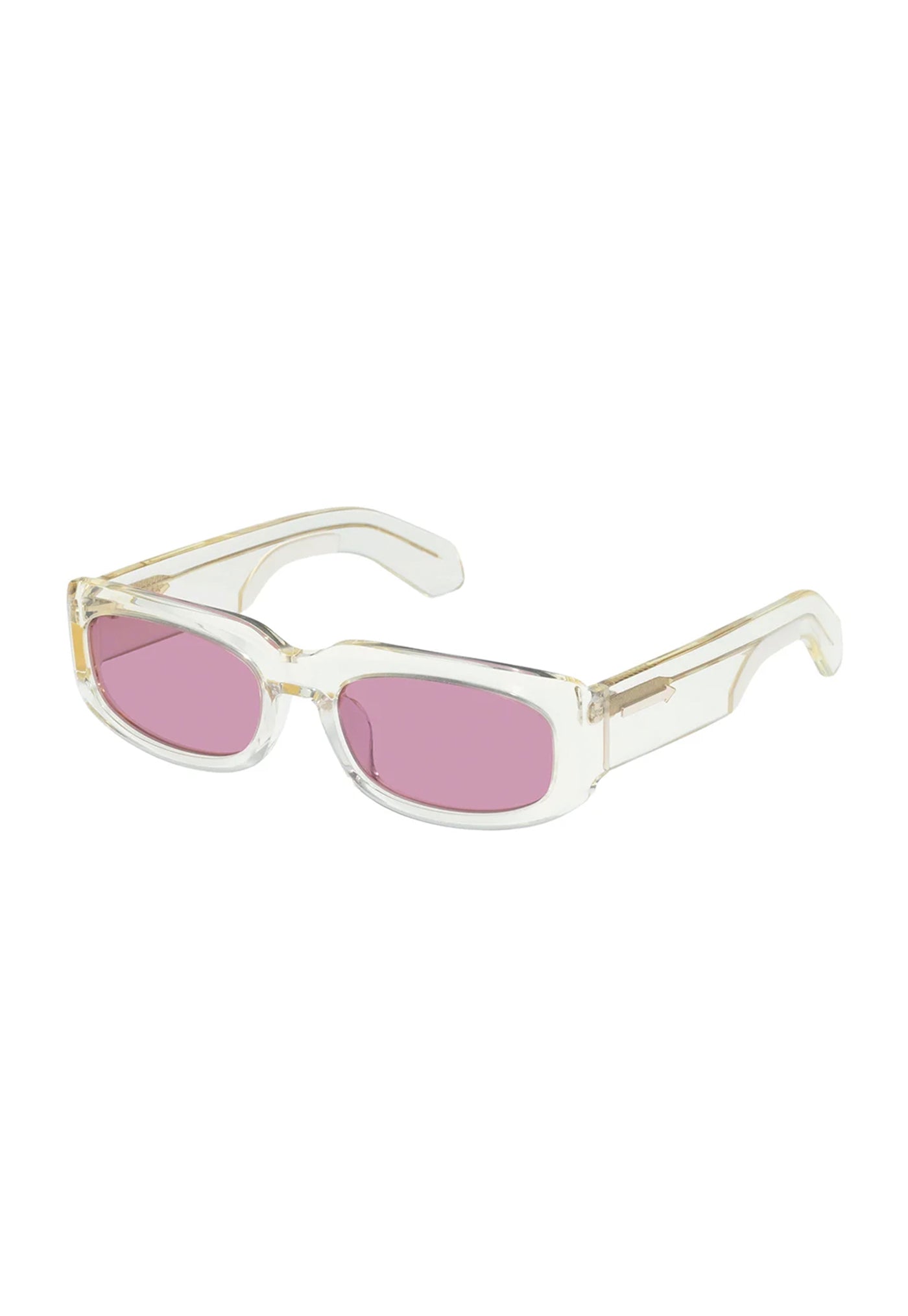 Zahra Sunglasses - Vintage Clear