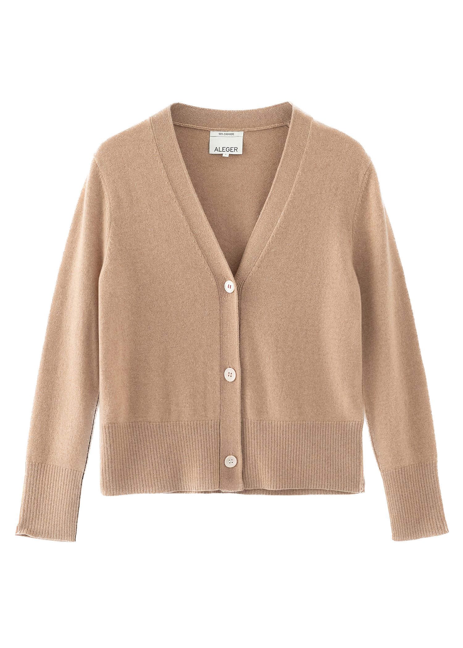 N.09 Cashmere Cardigan - Tan