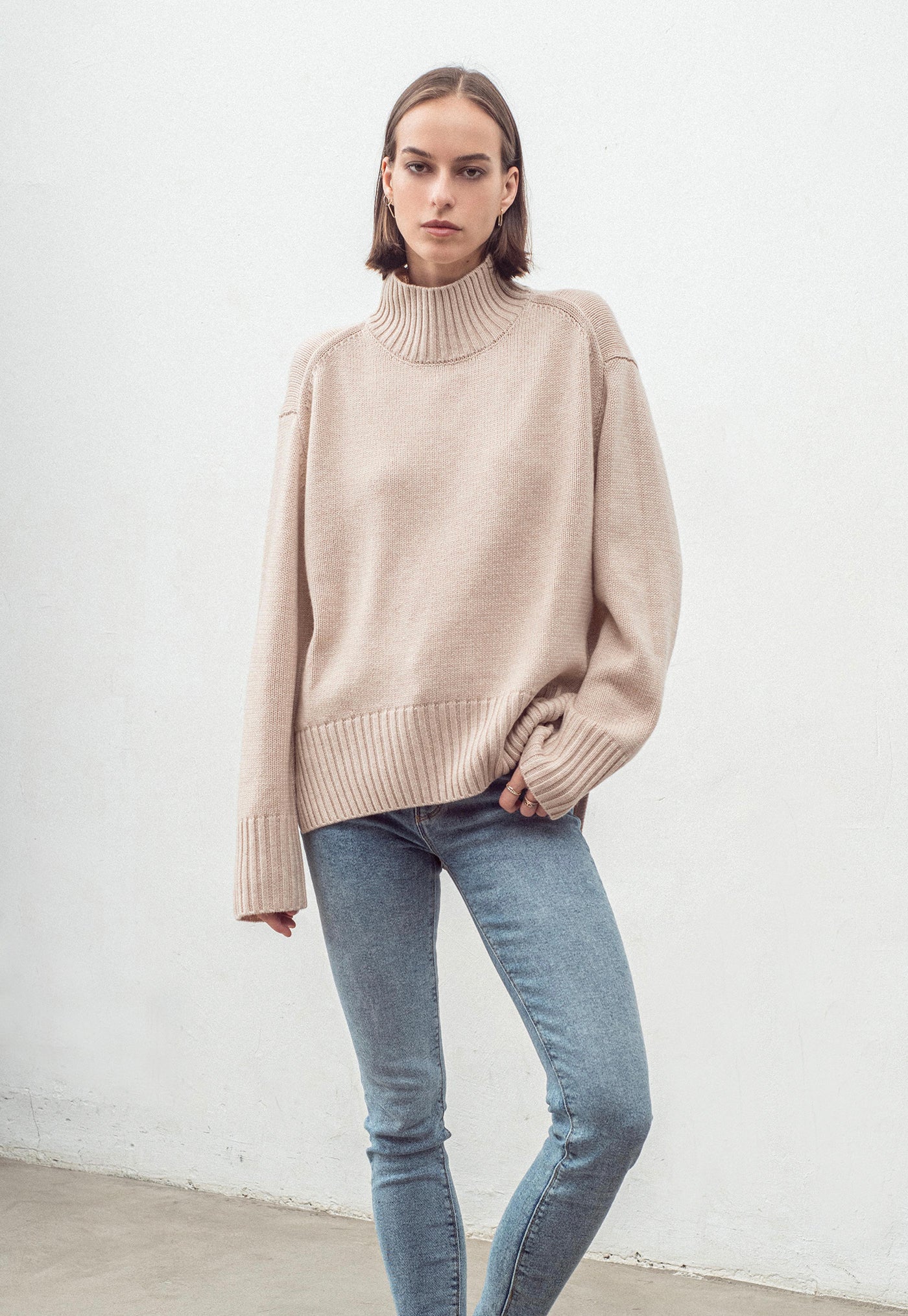 N.325 Pullover - Shell Beige