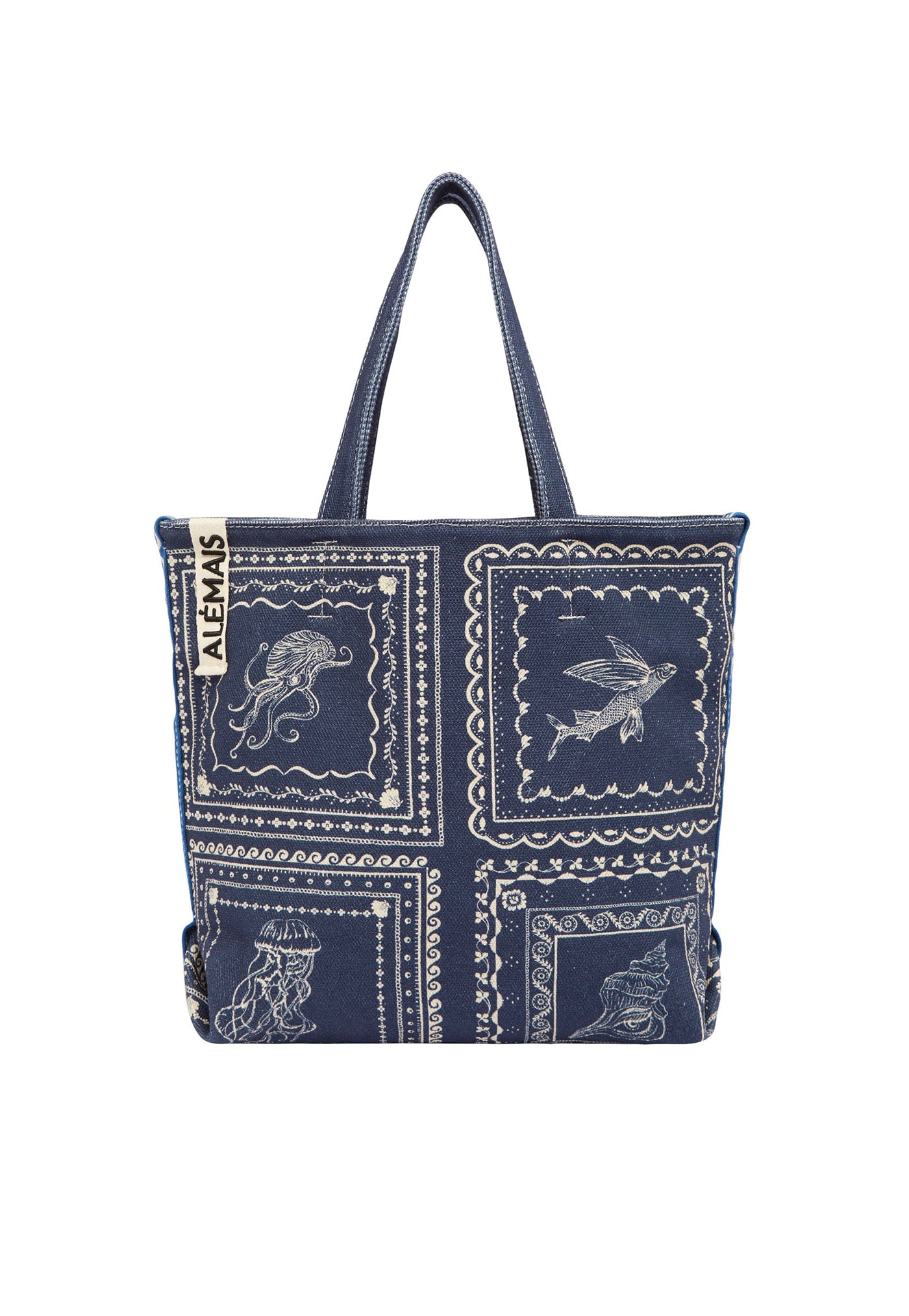 Oceane Shopper Tote - Blue