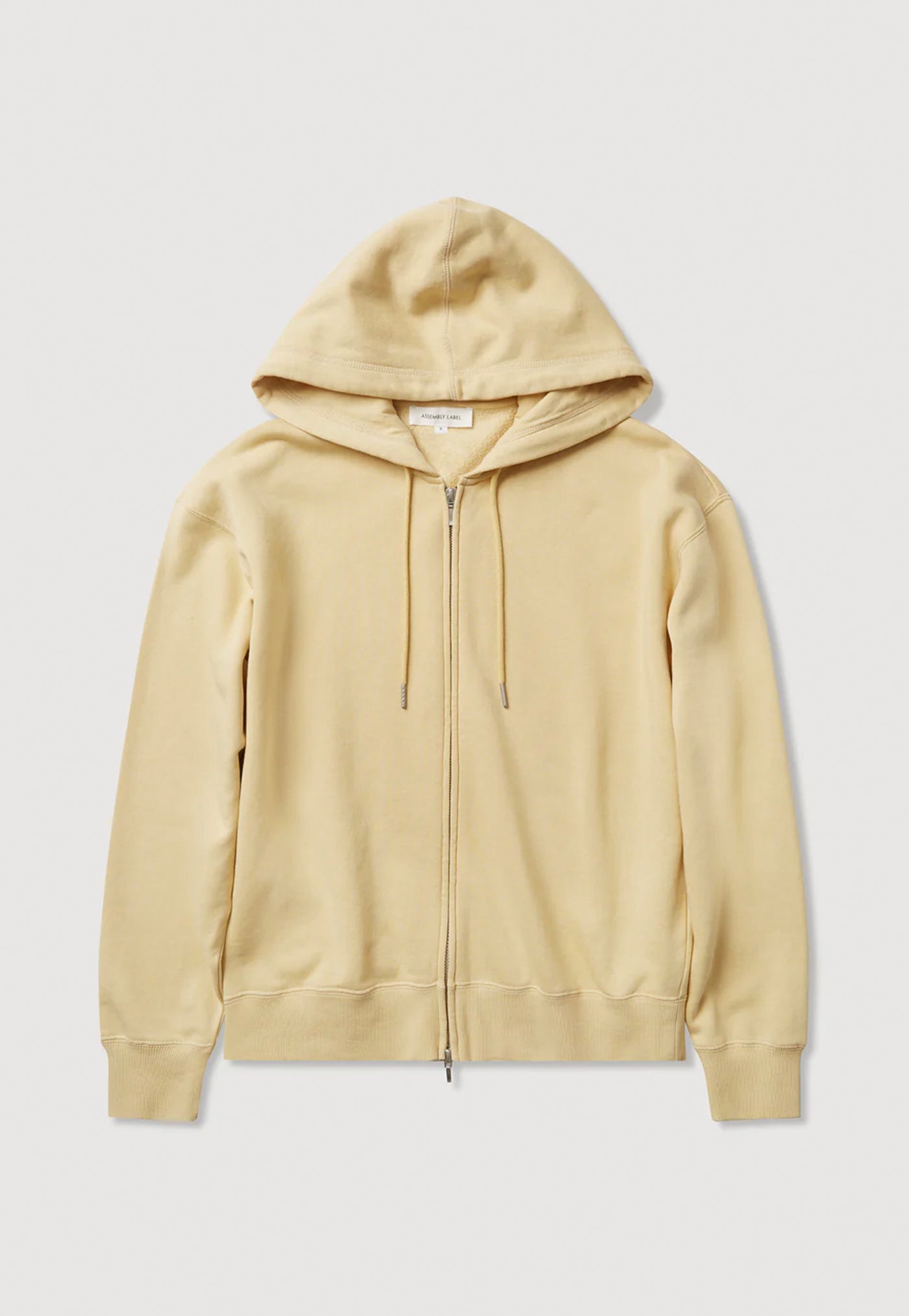 Louisa Hooded Zip Sweater - Chamomile