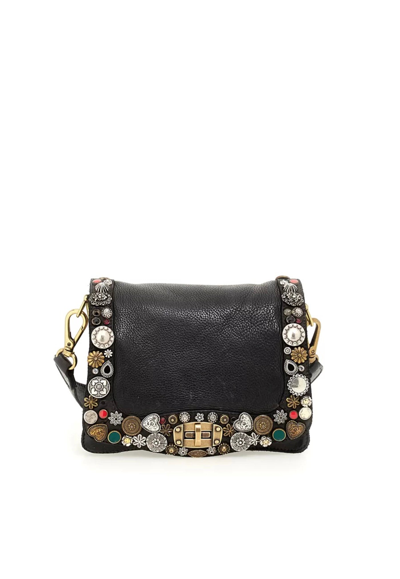 Crossbody Bag Mix Stud - Black sold by Angel Divine