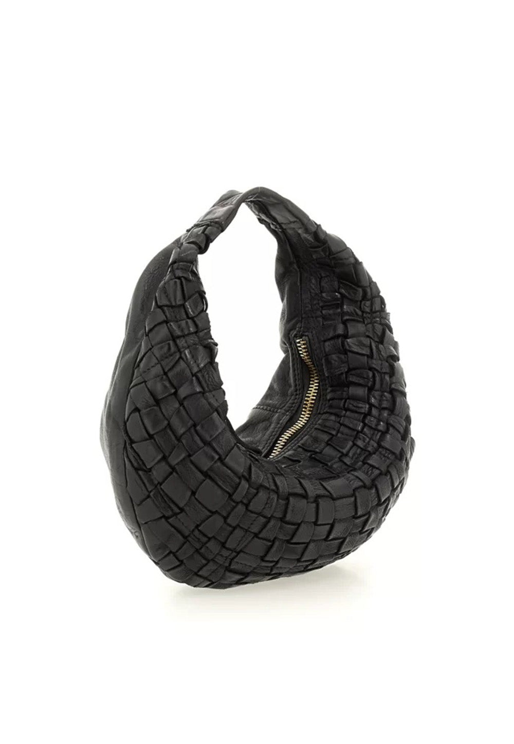 Woven Shoulder Bag - Black sold by Angel Divine