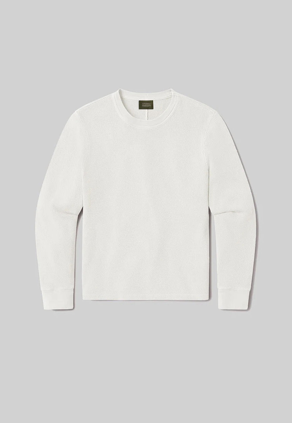 Waffle Crewneck - Canvas