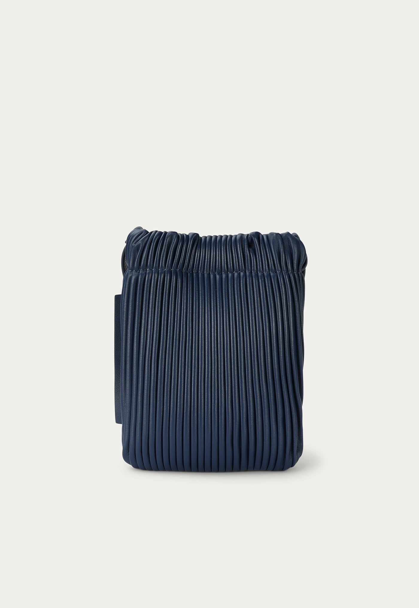 Mr Cinch Pouch - Indigo Pleated sold by Angel Divine