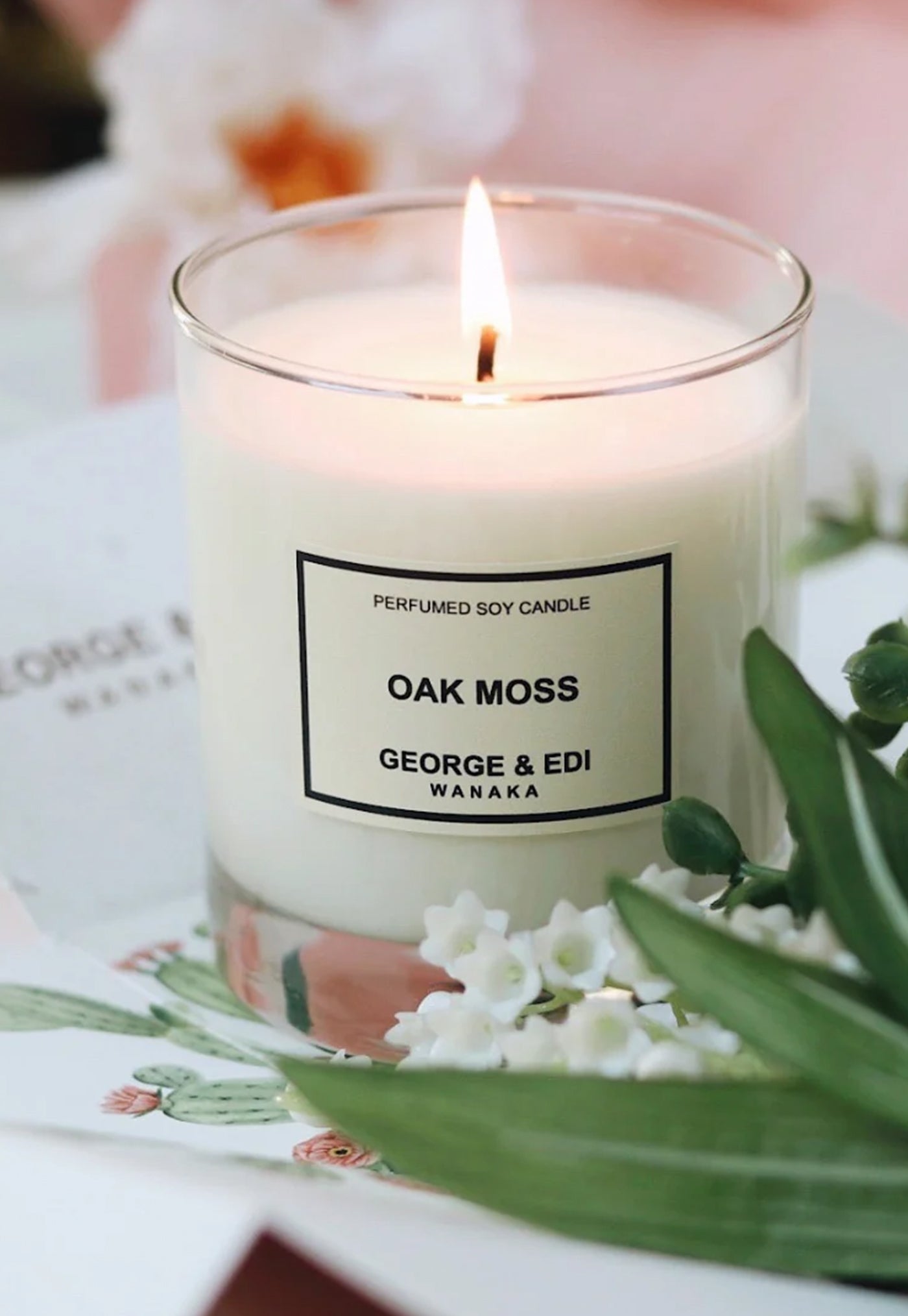 Oak Moss Perfumed Soy Candle