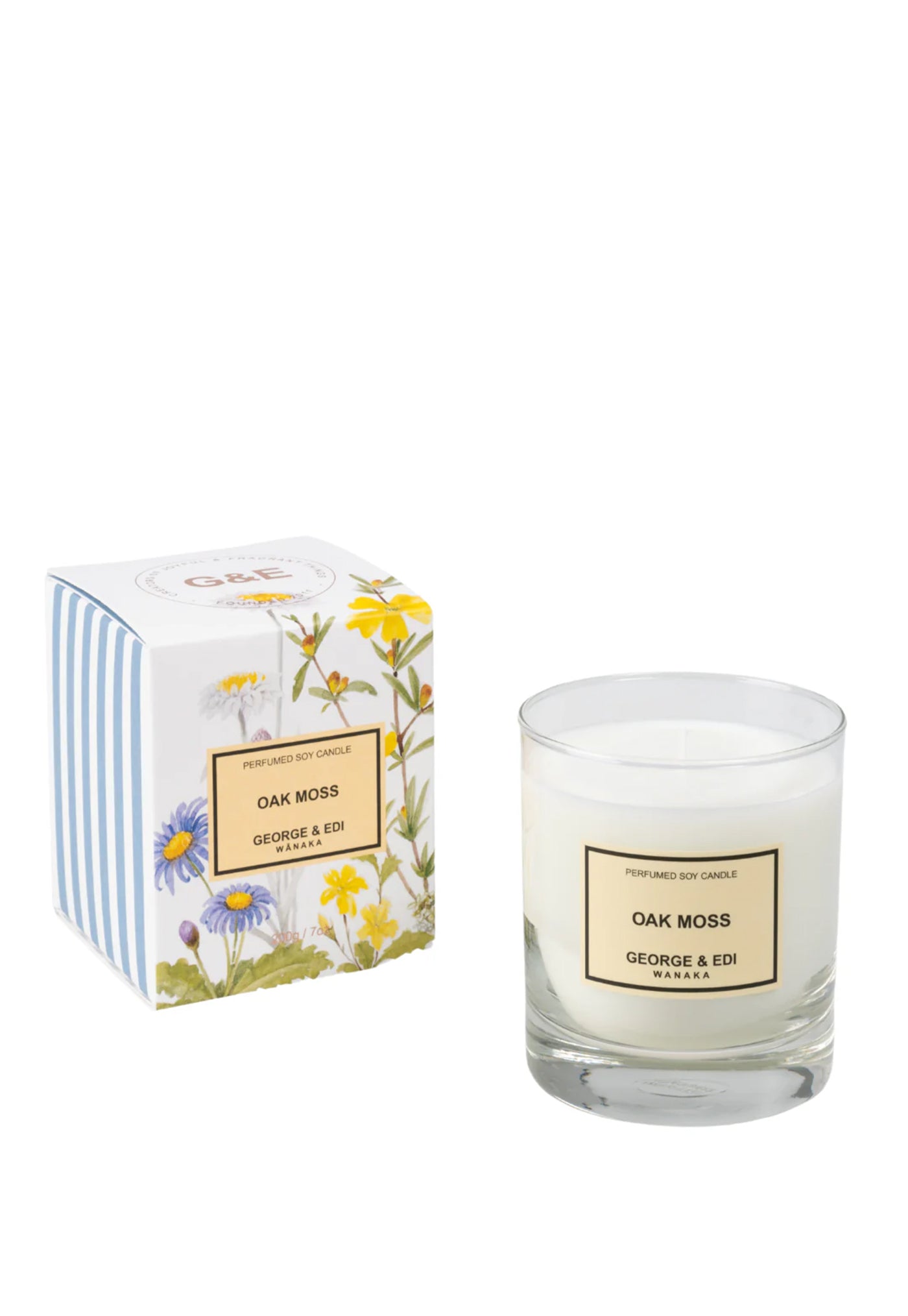 Oak Moss Perfumed Soy Candle