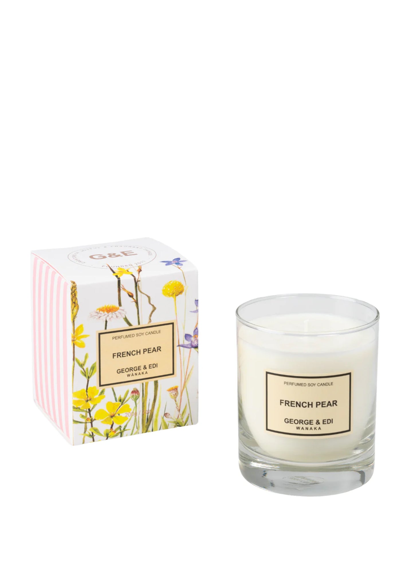 French Pear Perfumed Soy Candle