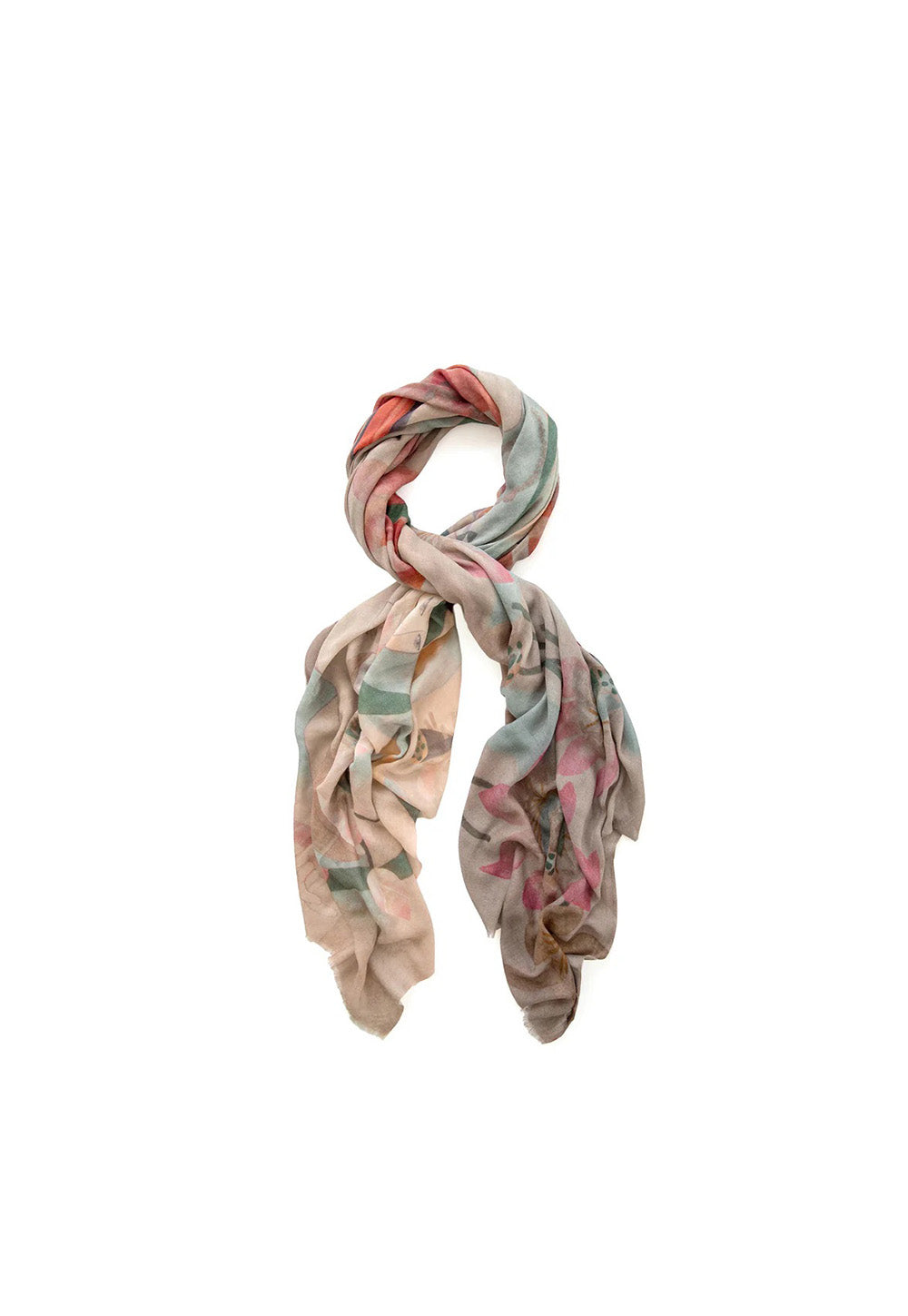 Senso-Ji Oversized Wool Scarf