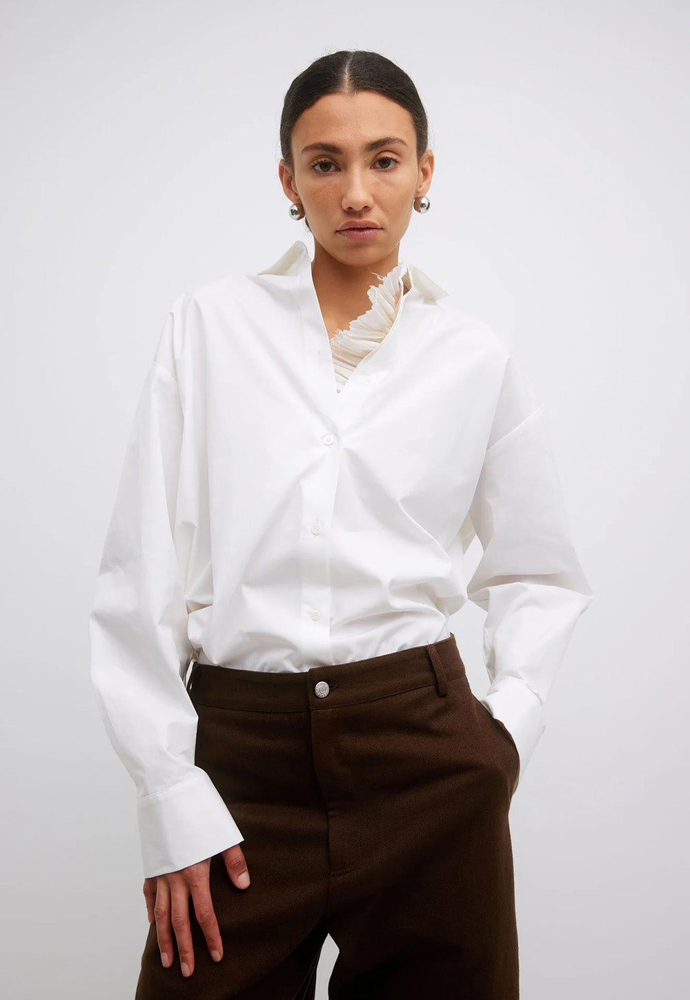 Tatum Shirt - Parchment