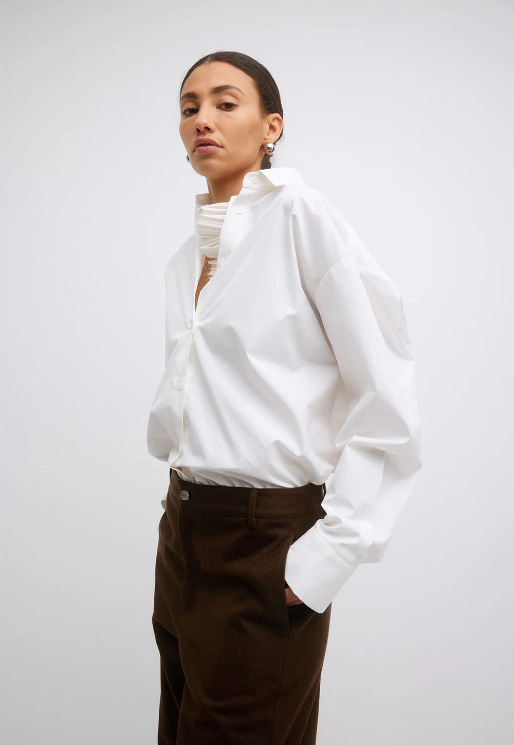 Tatum Shirt - Parchment