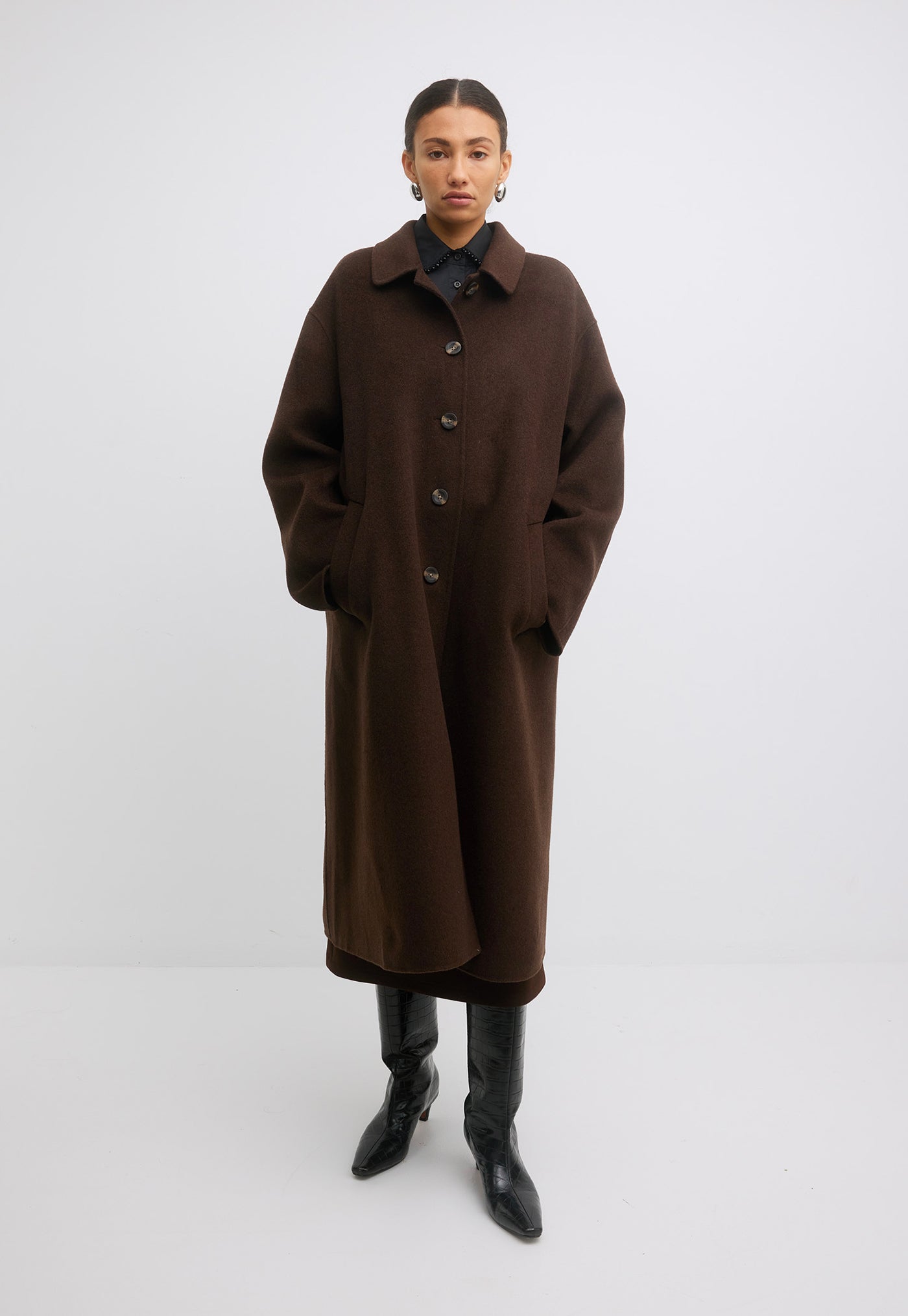 Fran Coat - Umber