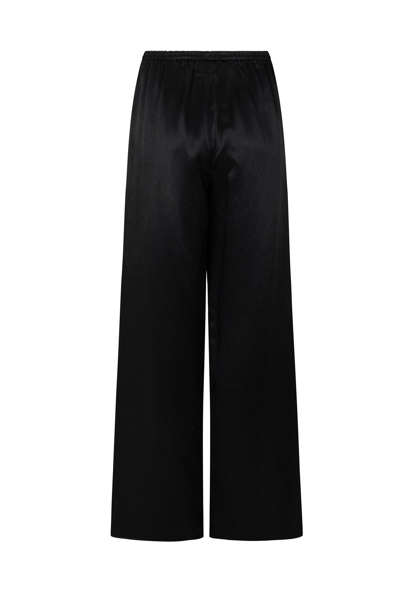 Irving Trouser - Black Satin