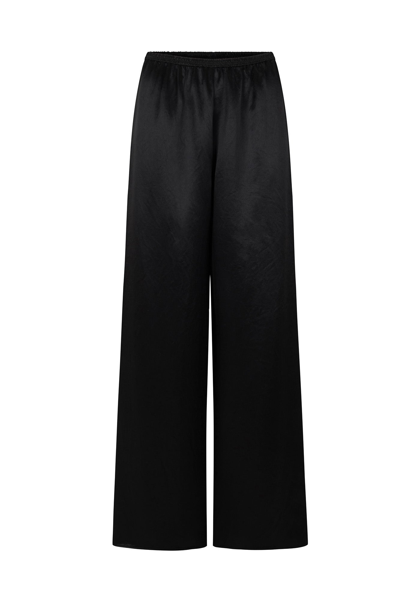 Irving Trouser - Black Satin