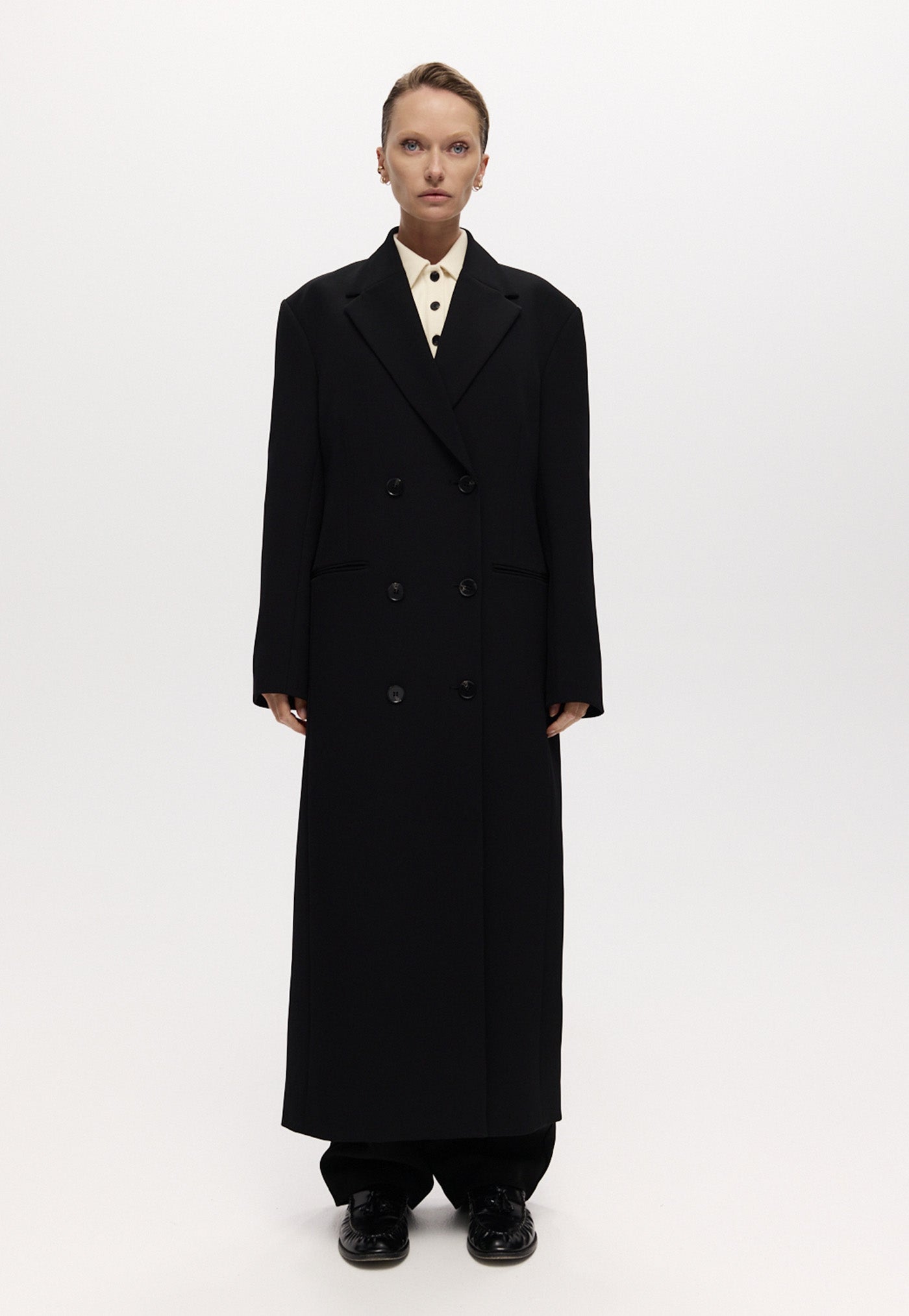 Long Egon Coat - Black