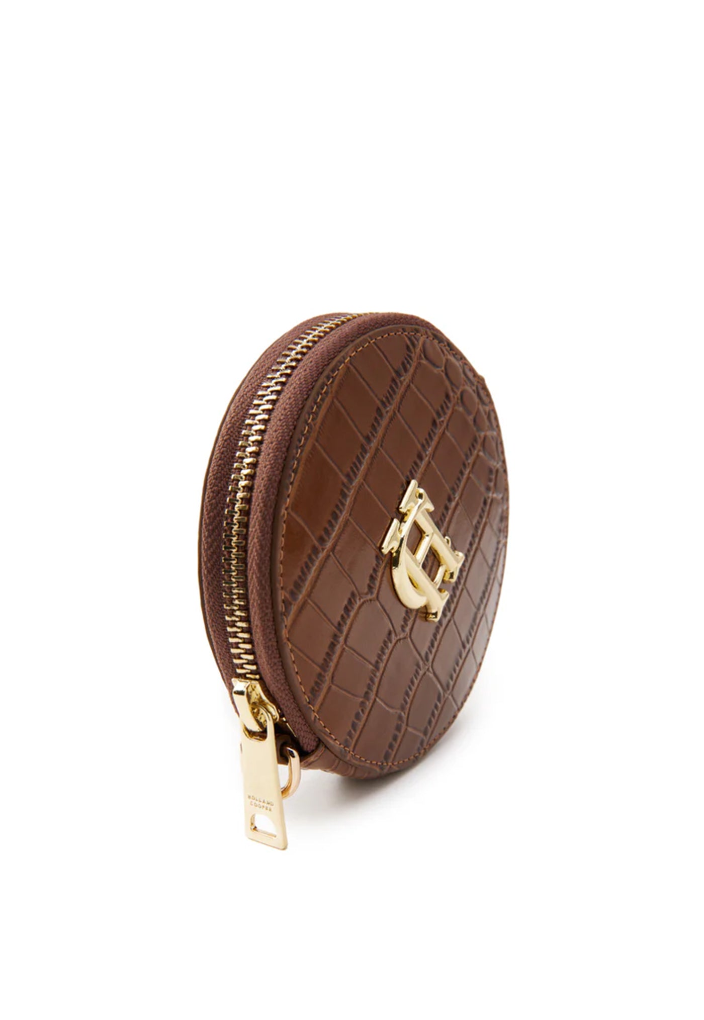 Chelsea Coin Purse - Tan Croc