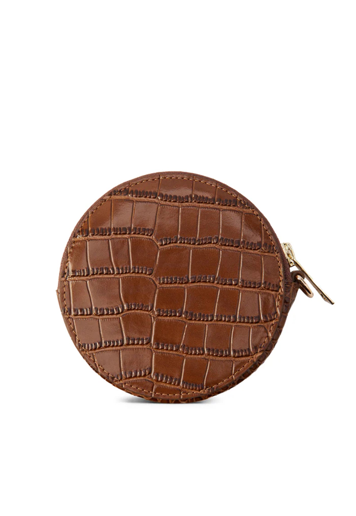 Chelsea Coin Purse - Tan Croc