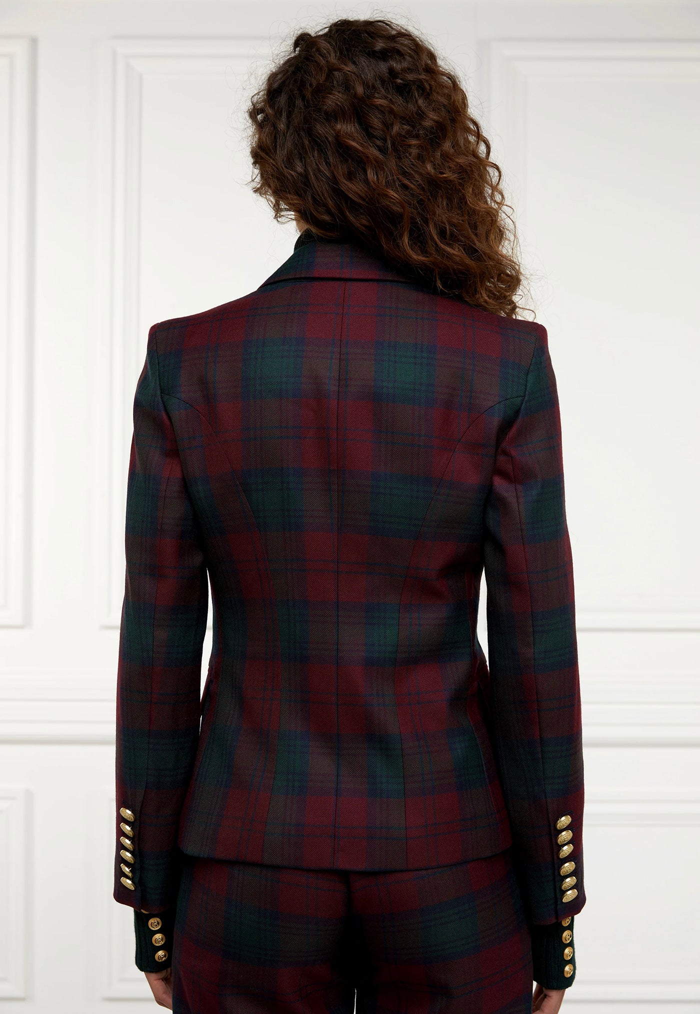 Knightsbridge Blazer - Mulberry Tartan