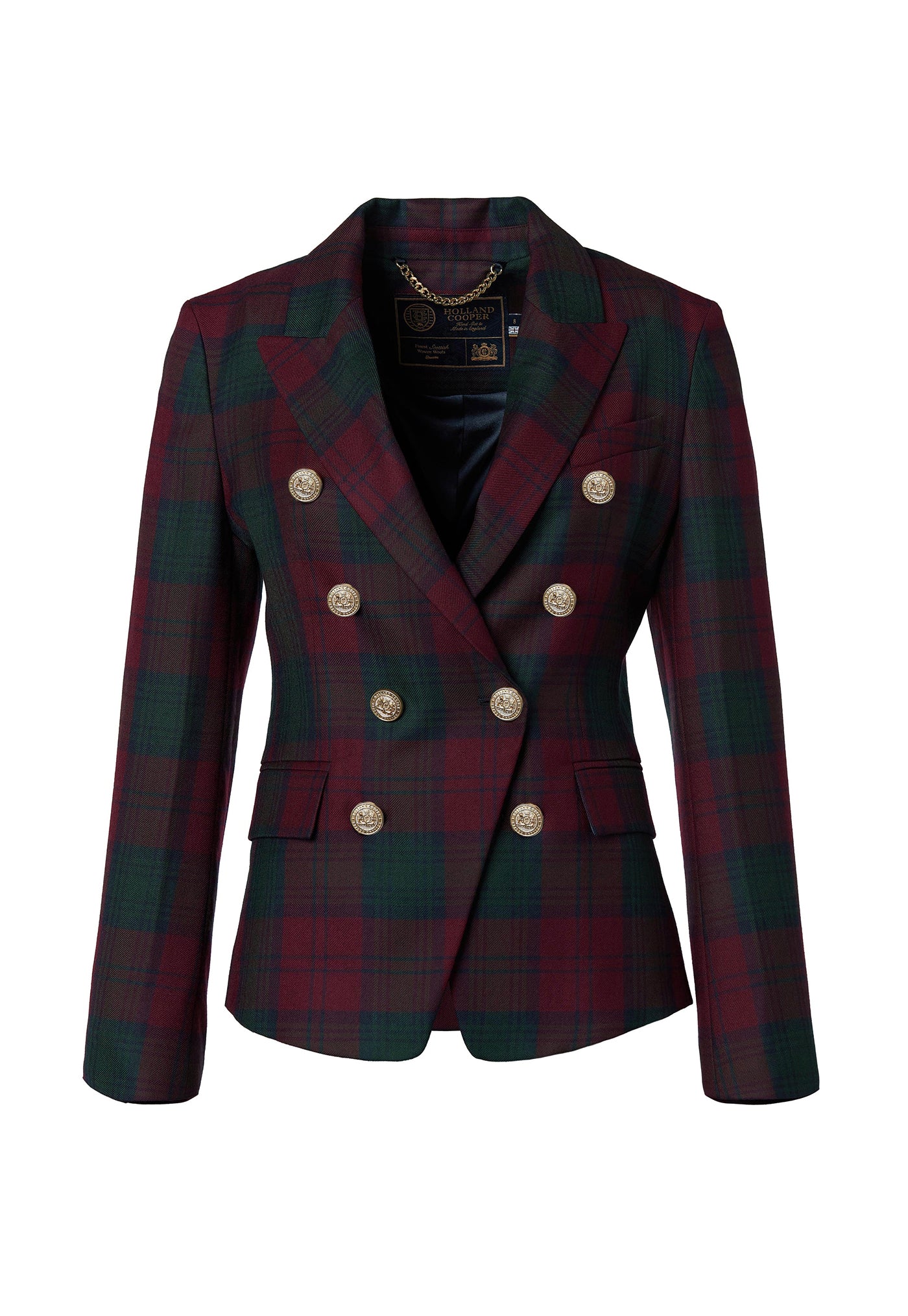 Knightsbridge Blazer - Mulberry Tartan