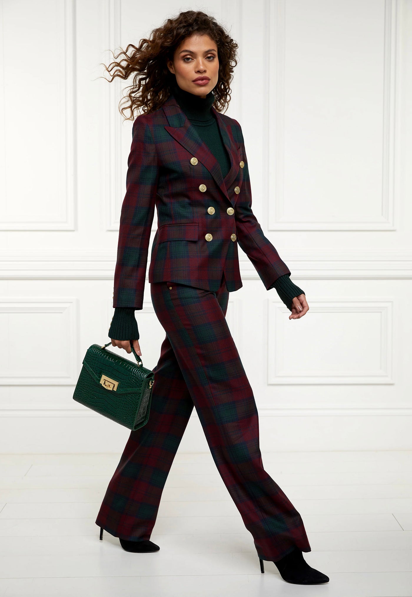 Knightsbridge Blazer - Mulberry Tartan