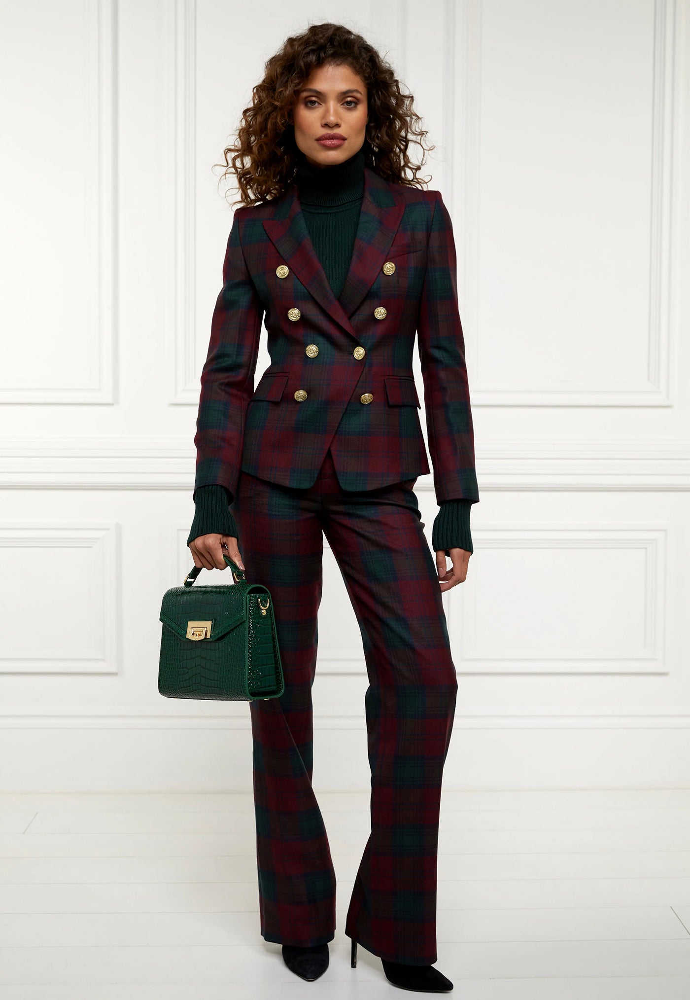 Knightsbridge Blazer - Mulberry Tartan