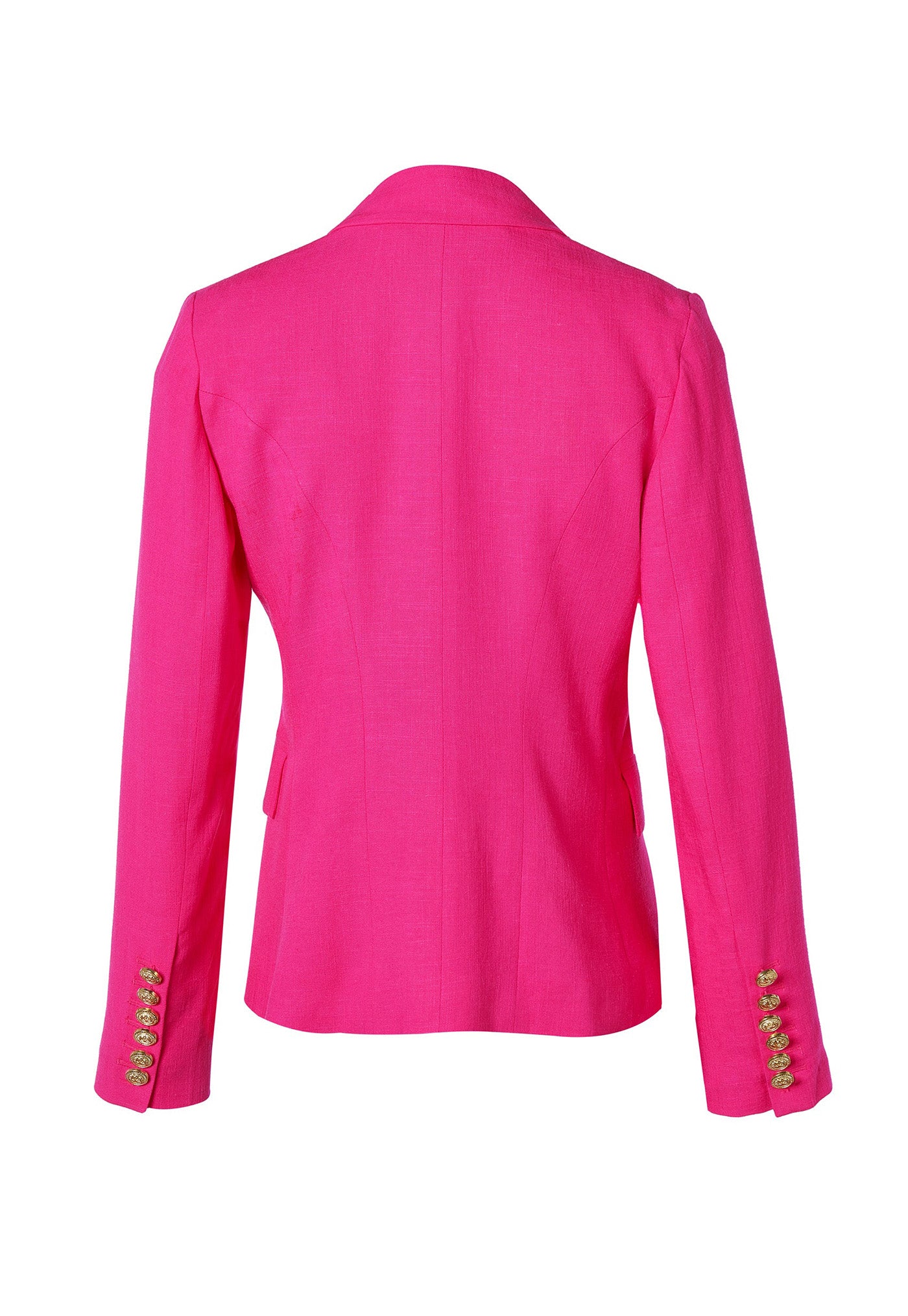 Knightsbridge Linen Blazer - Hot Pink sold by Angel Divine