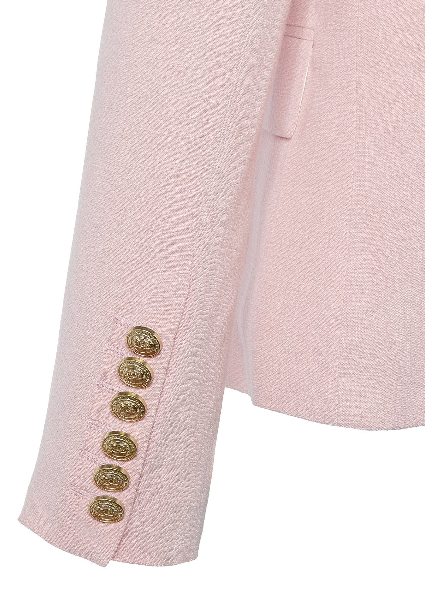 Knightsbridge Linen Blazer - Pink sold by Angel Divine