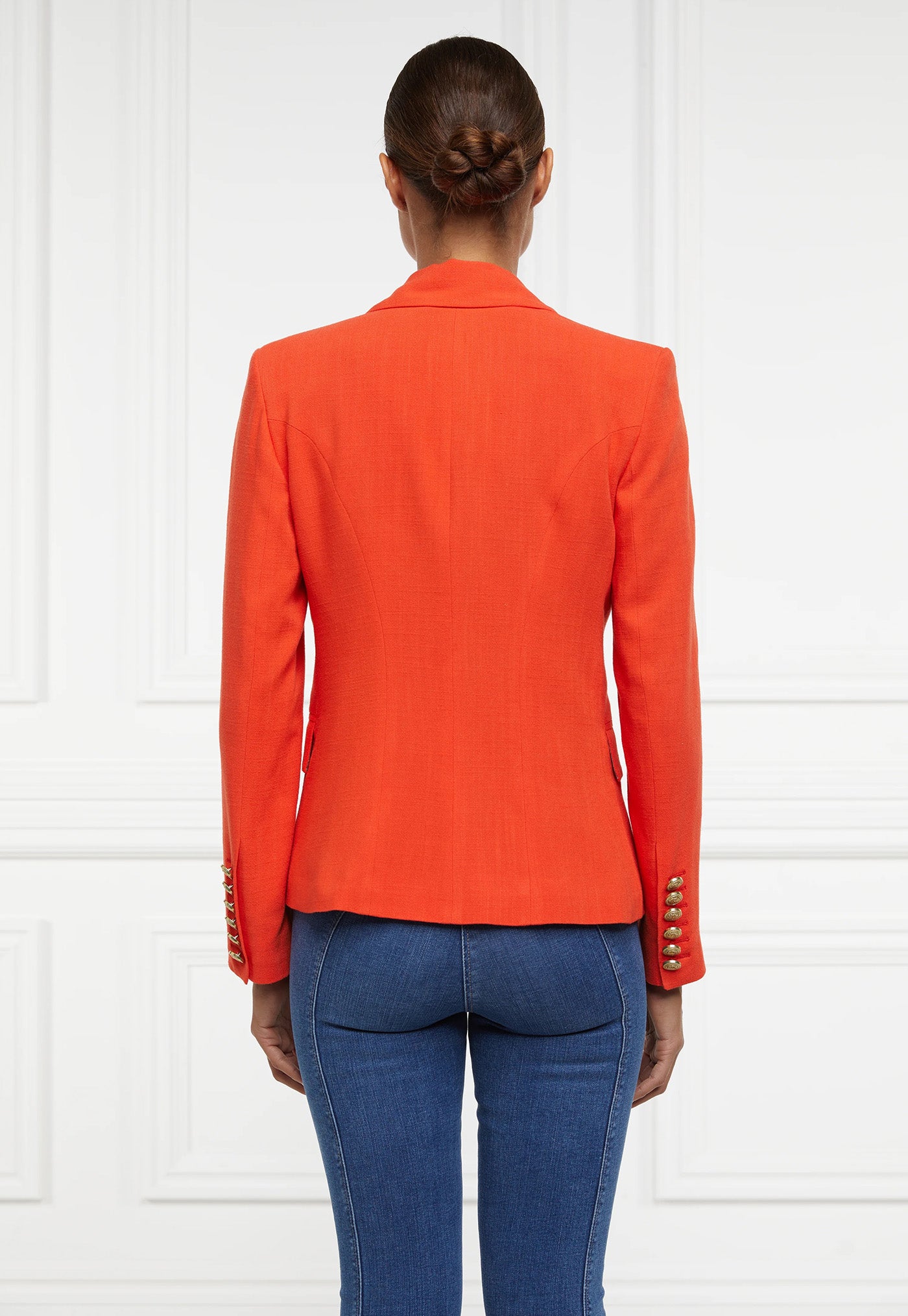 Knightsbridge Linen Blazer - Neroli sold by Angel Divine