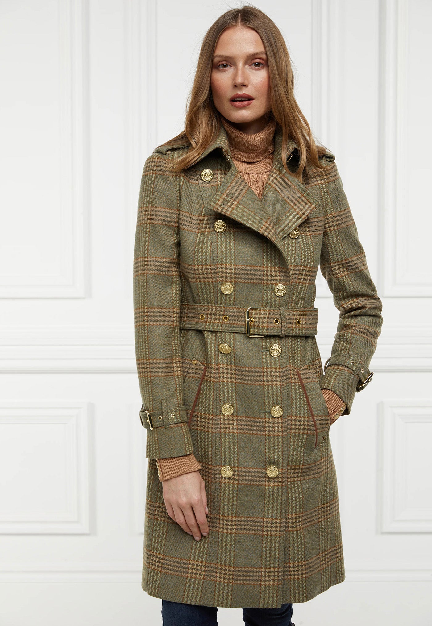 Marlborough Trench Coat - Leveret sold by Angel Divine