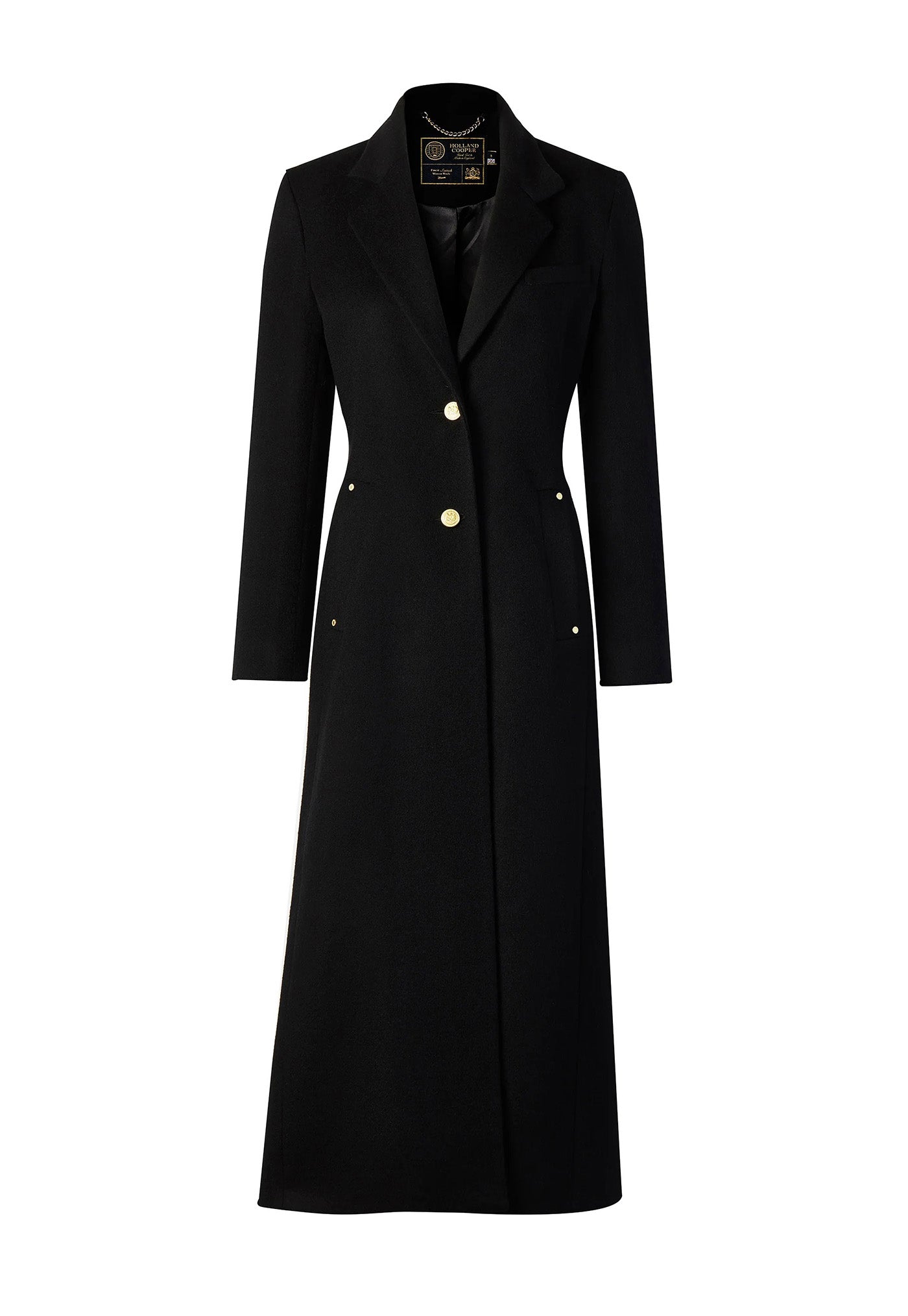 Regency Coat Full Length - Soft Black sold by Angel Divine