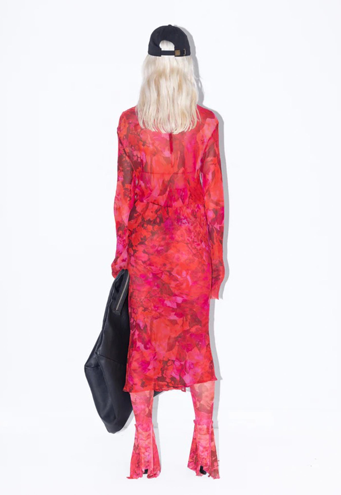 Trick With a Knife Silk Wrap Dress - Mudd Club Floral sold by Angel Divine