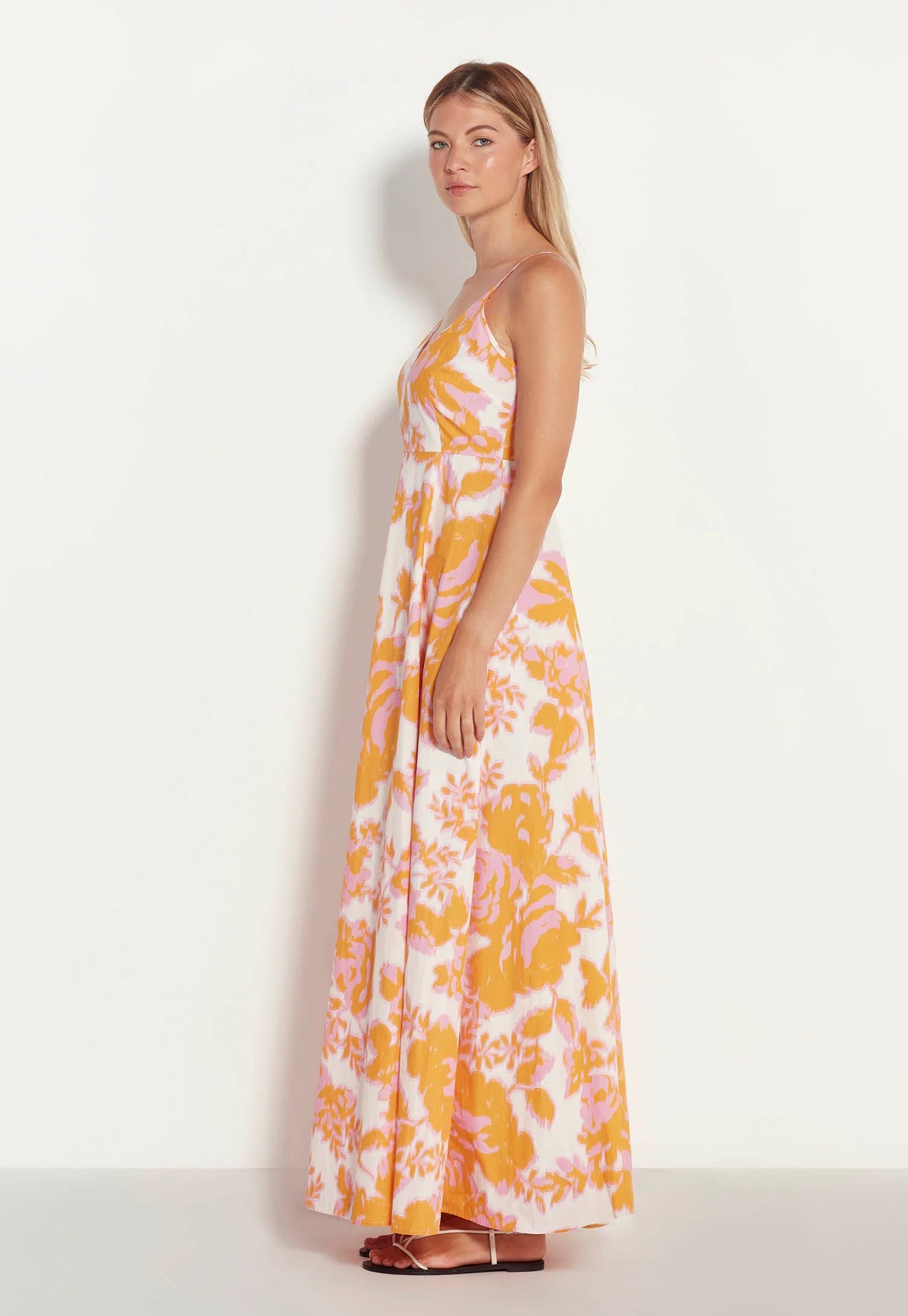 Lib Dress - Pink Grapefruit