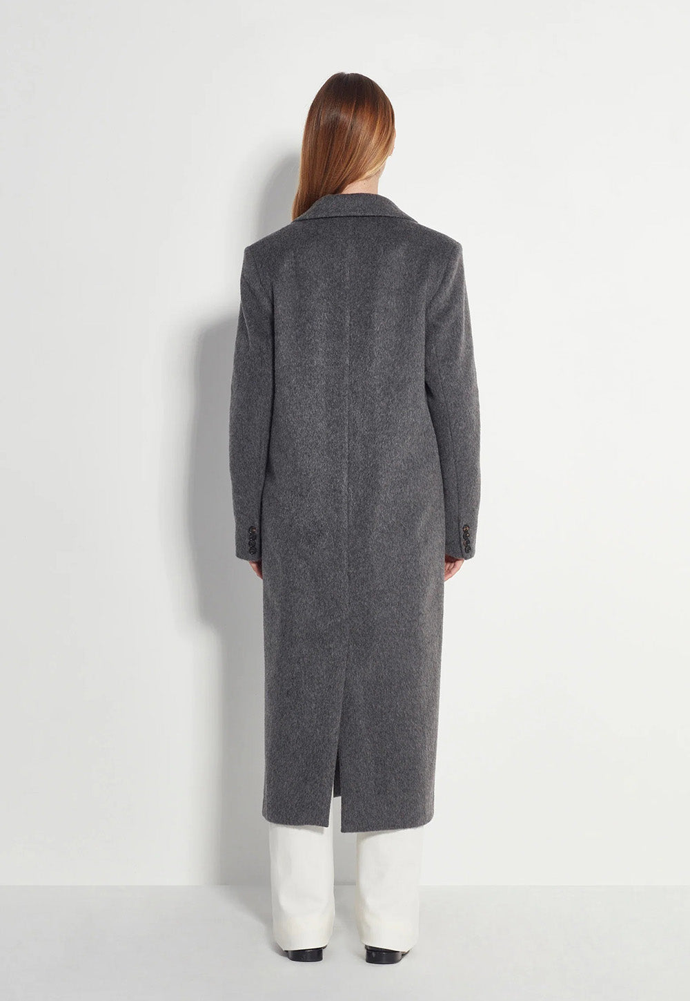 Mantelle Coat - Grey fur