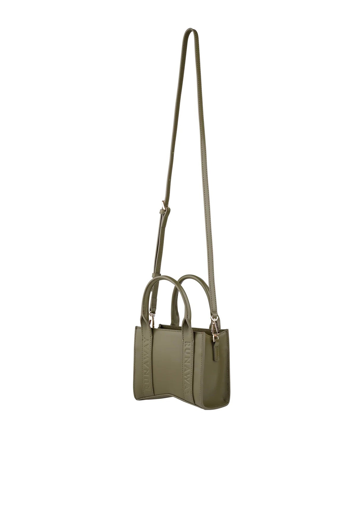 Runaway Walker Mini Tote - Dark Olive sold by Angel Divine