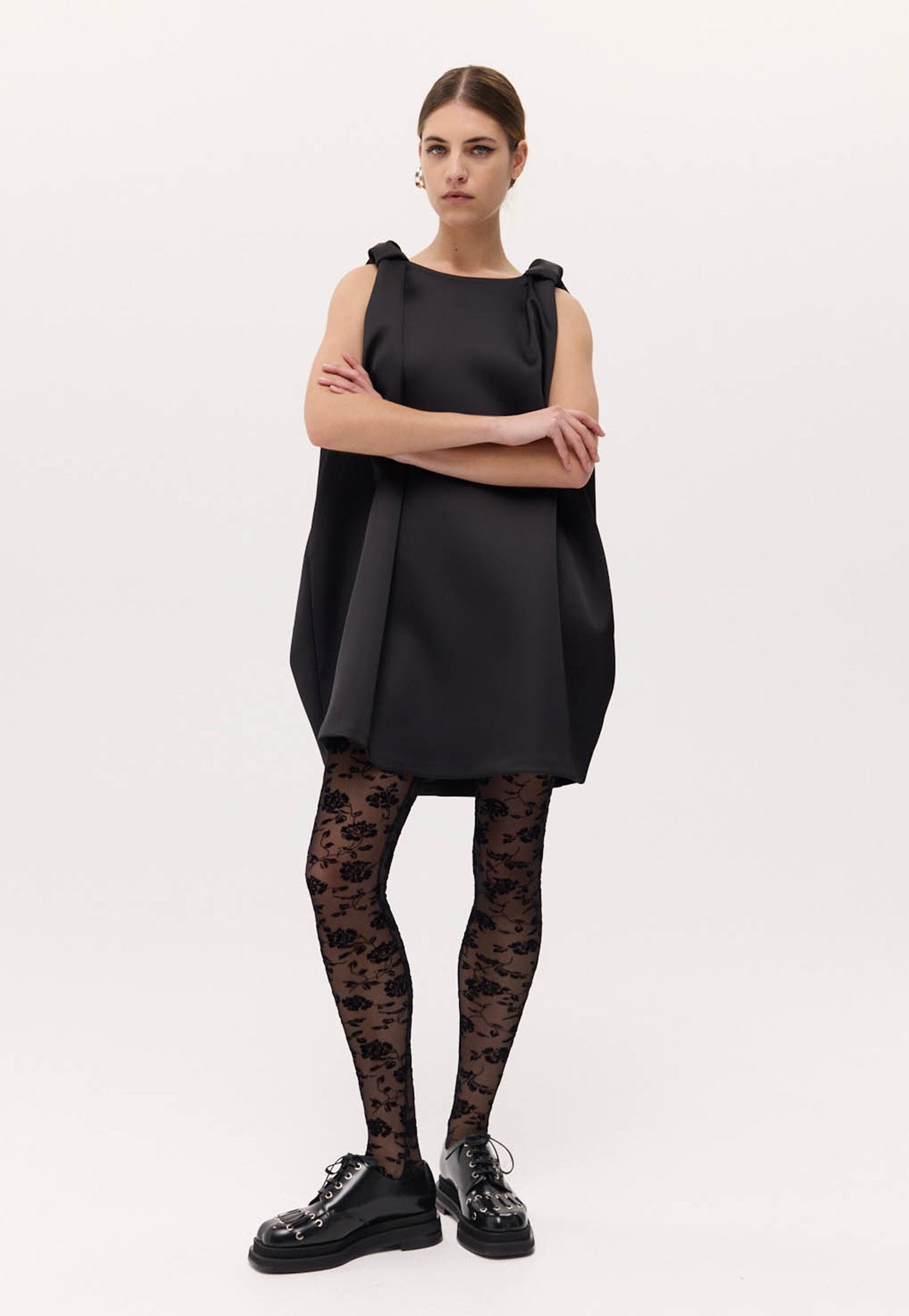 Knot Dress - Black