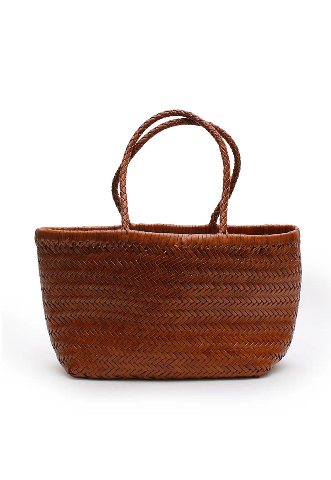 Amelia Woven Bag - Vintage Tan sold by Angel Divine