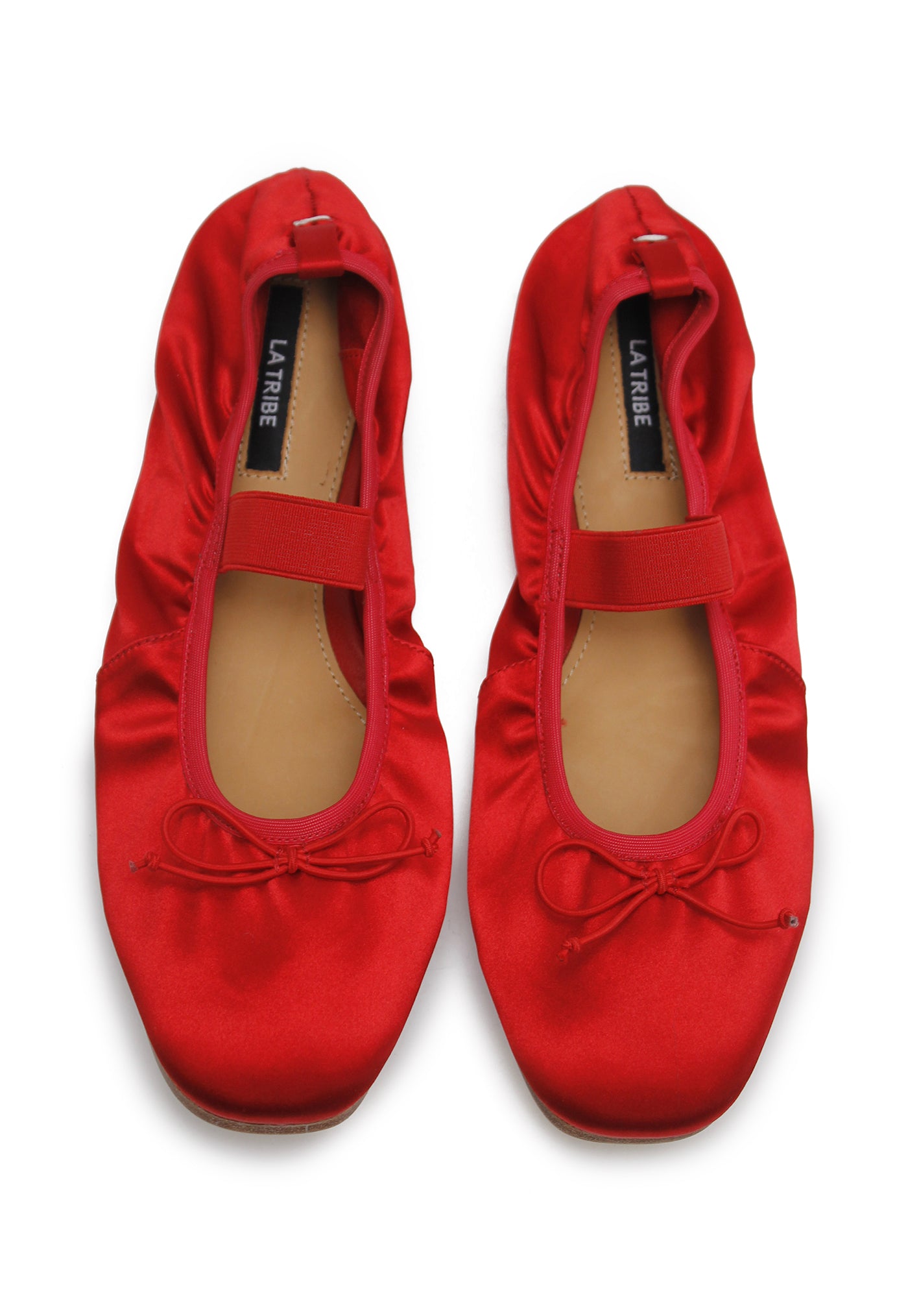 Ballet Flat - Chilli Satin