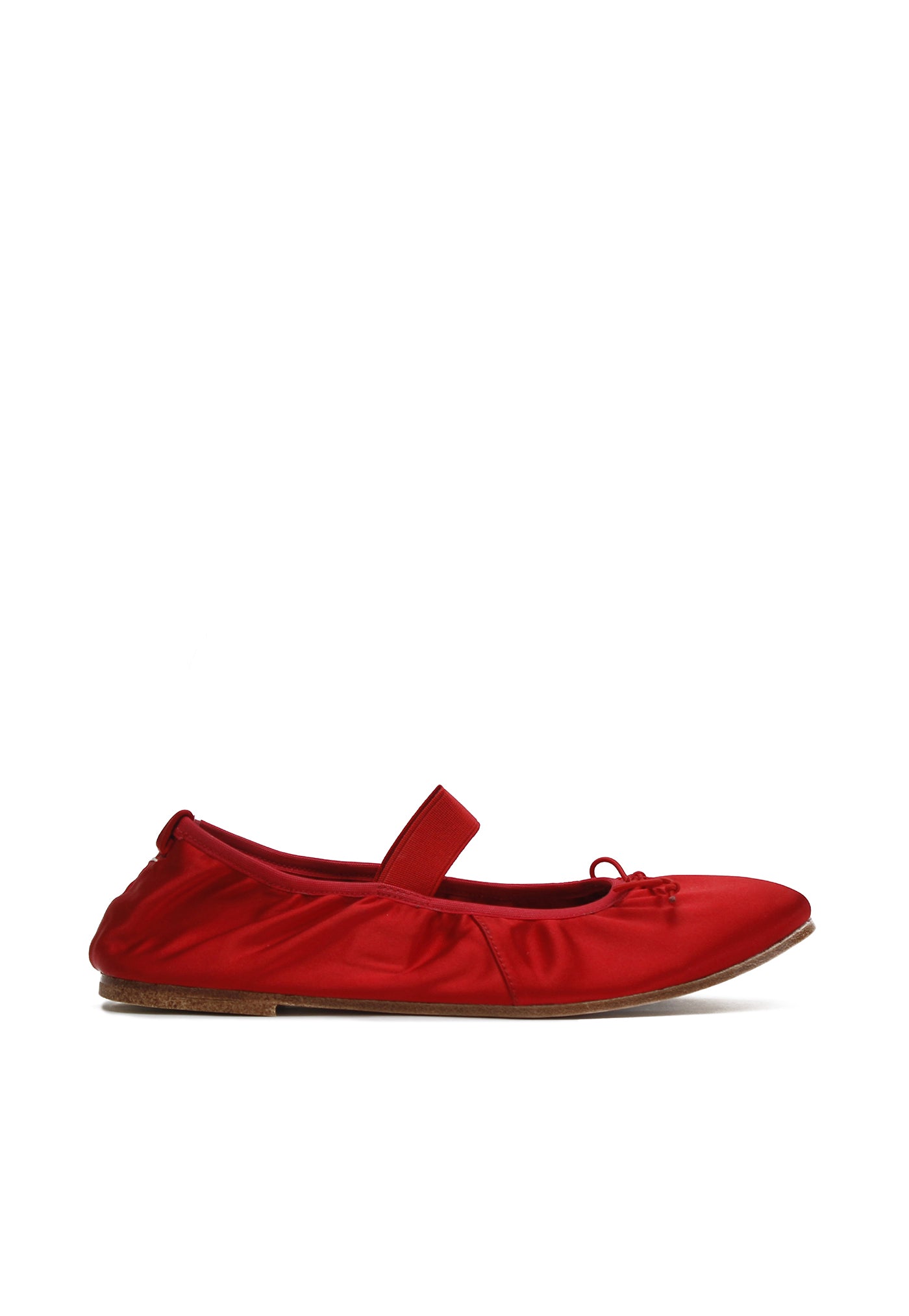 Ballet Flat - Chilli Satin