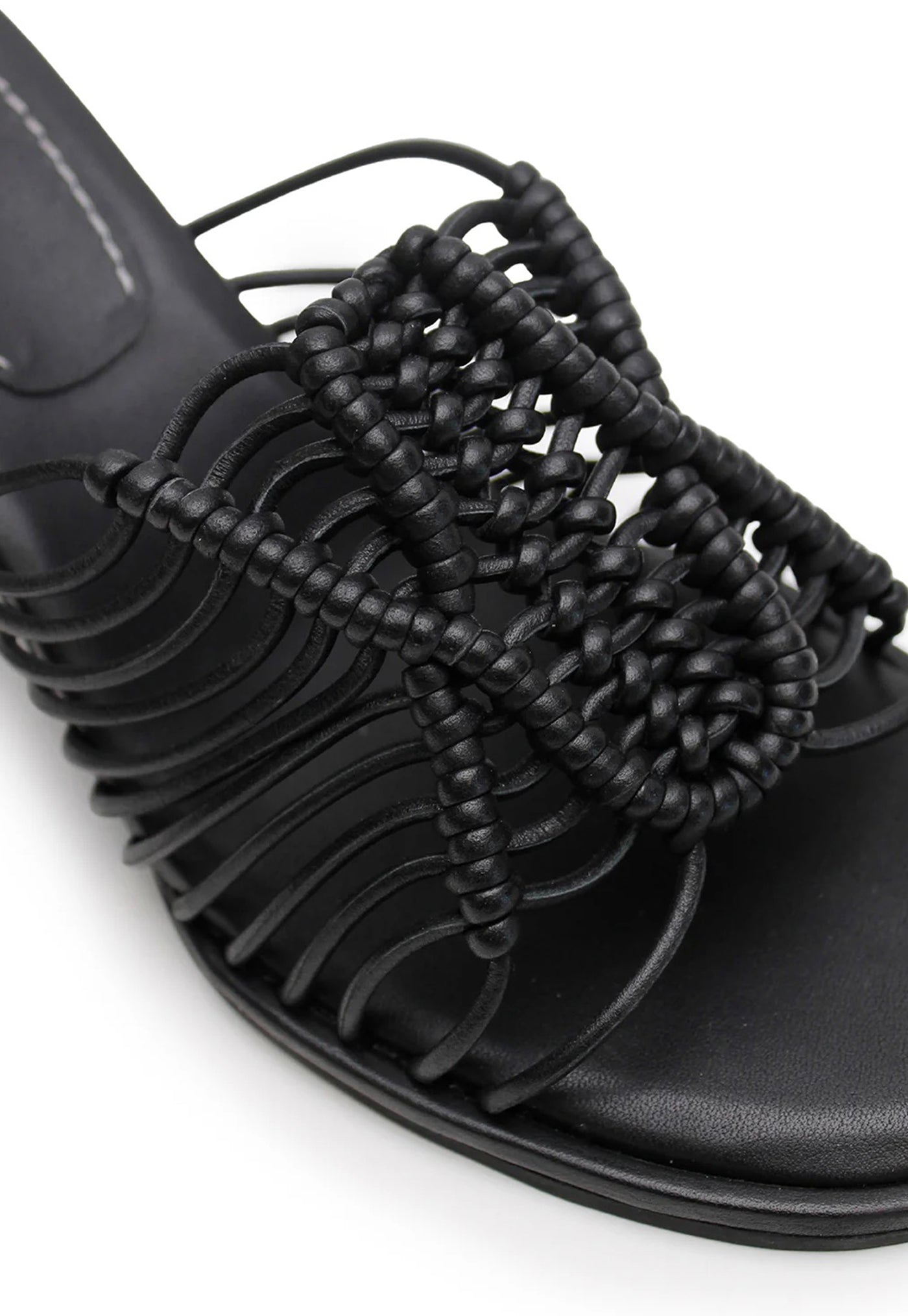 Macrame Wedge - Black sold by Angel Divine