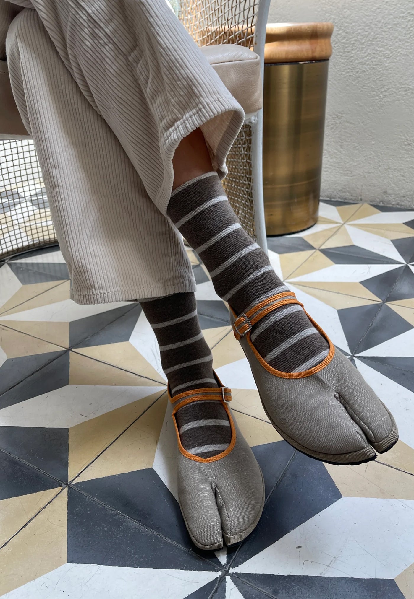 Wally Socks - Mocha