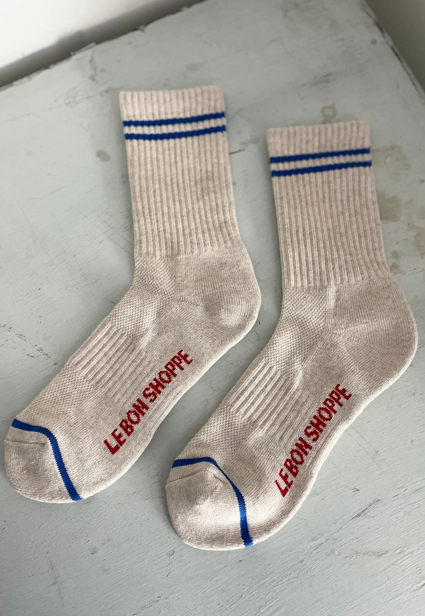 Boyfriend Socks - Ice