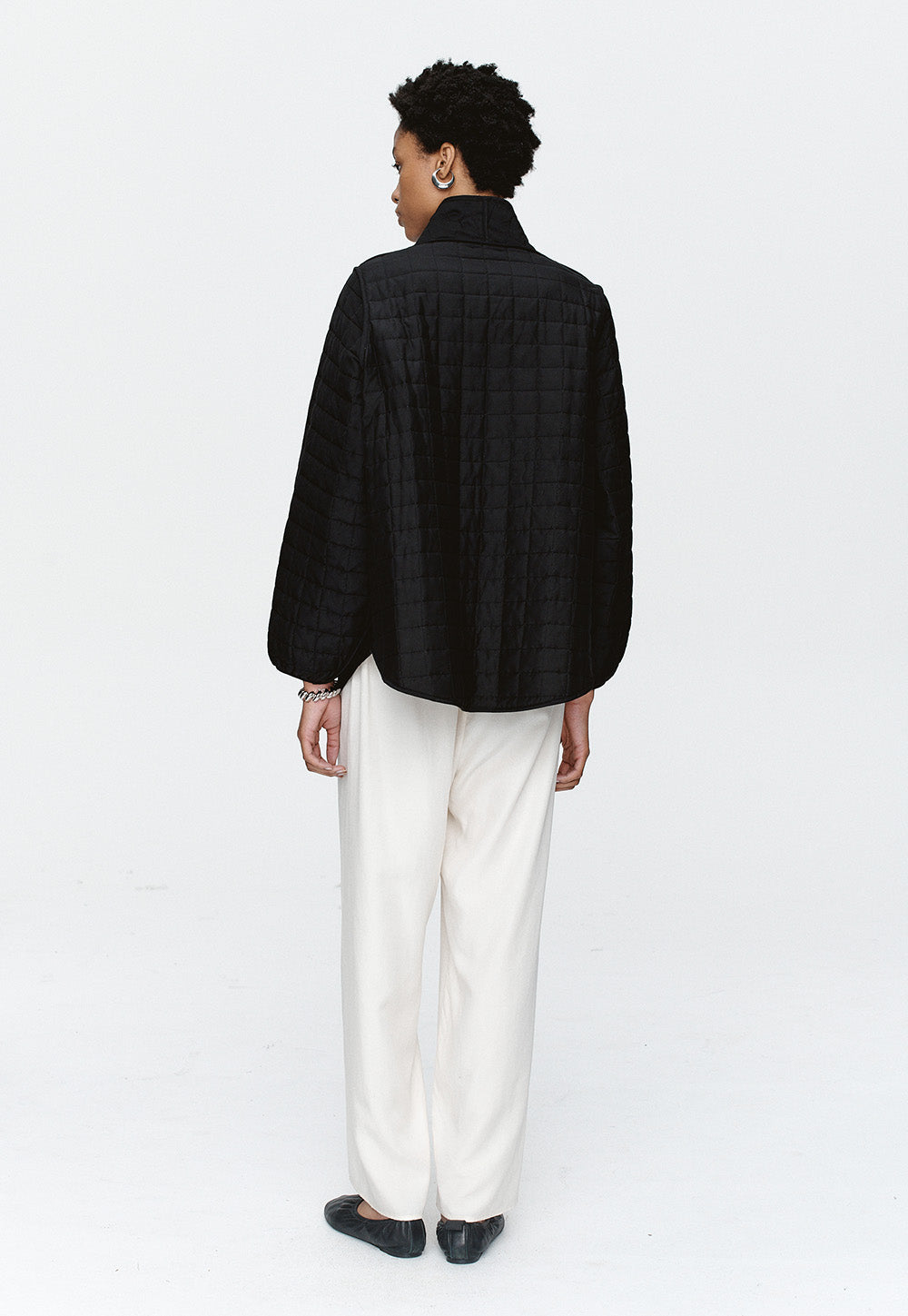 Agnes Jacket - Black/Ivory