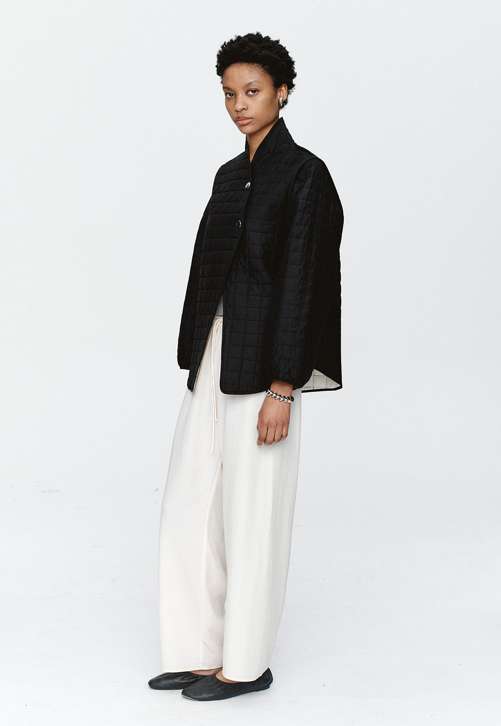 Agnes Jacket - Black/Ivory