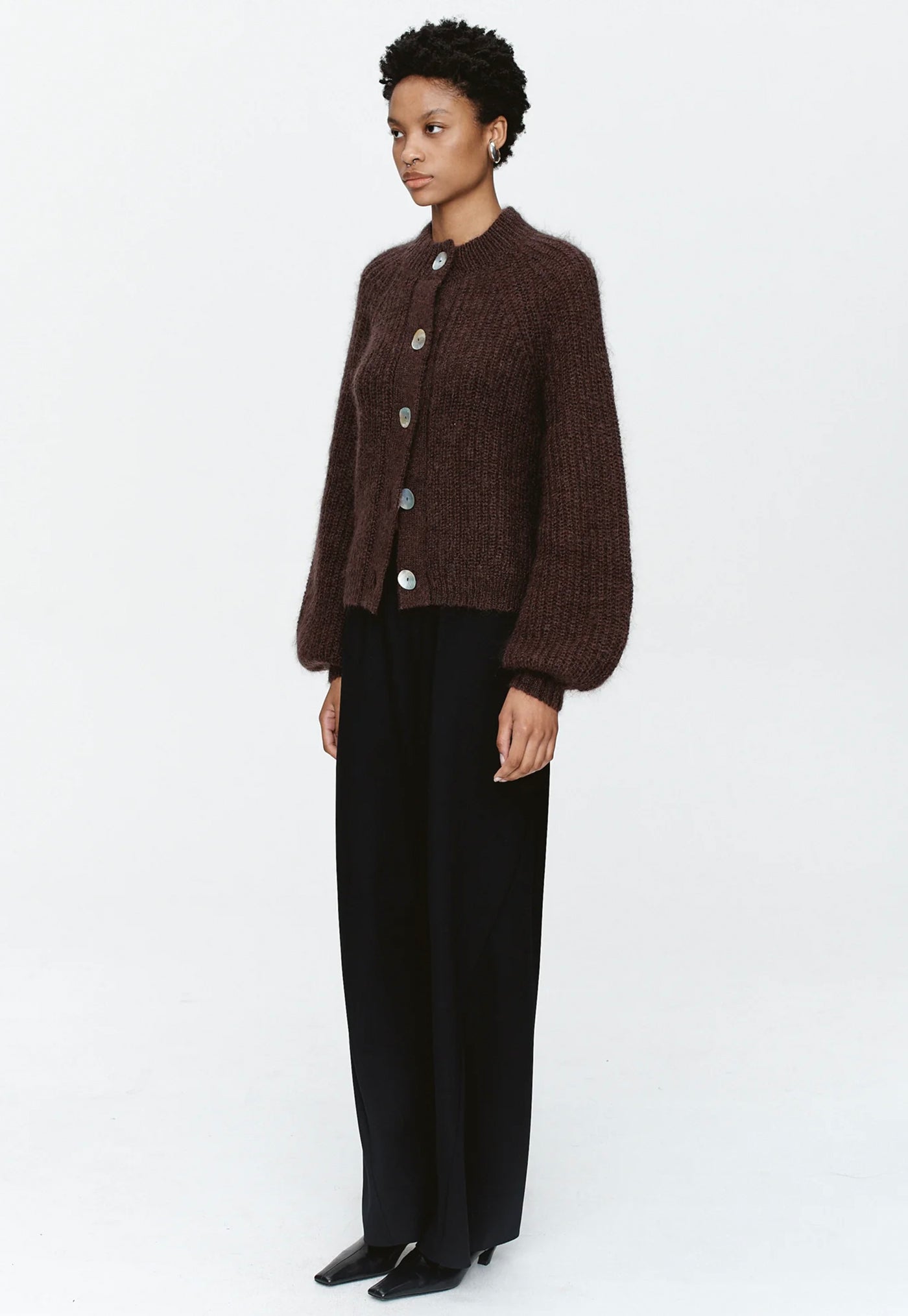 Cait Cardigan - Chocolate