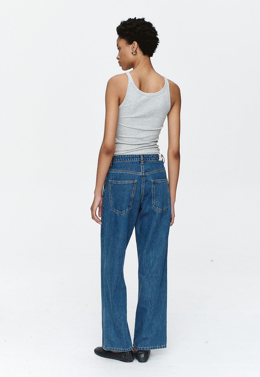 Wide Leg Jean - Heritage Blue