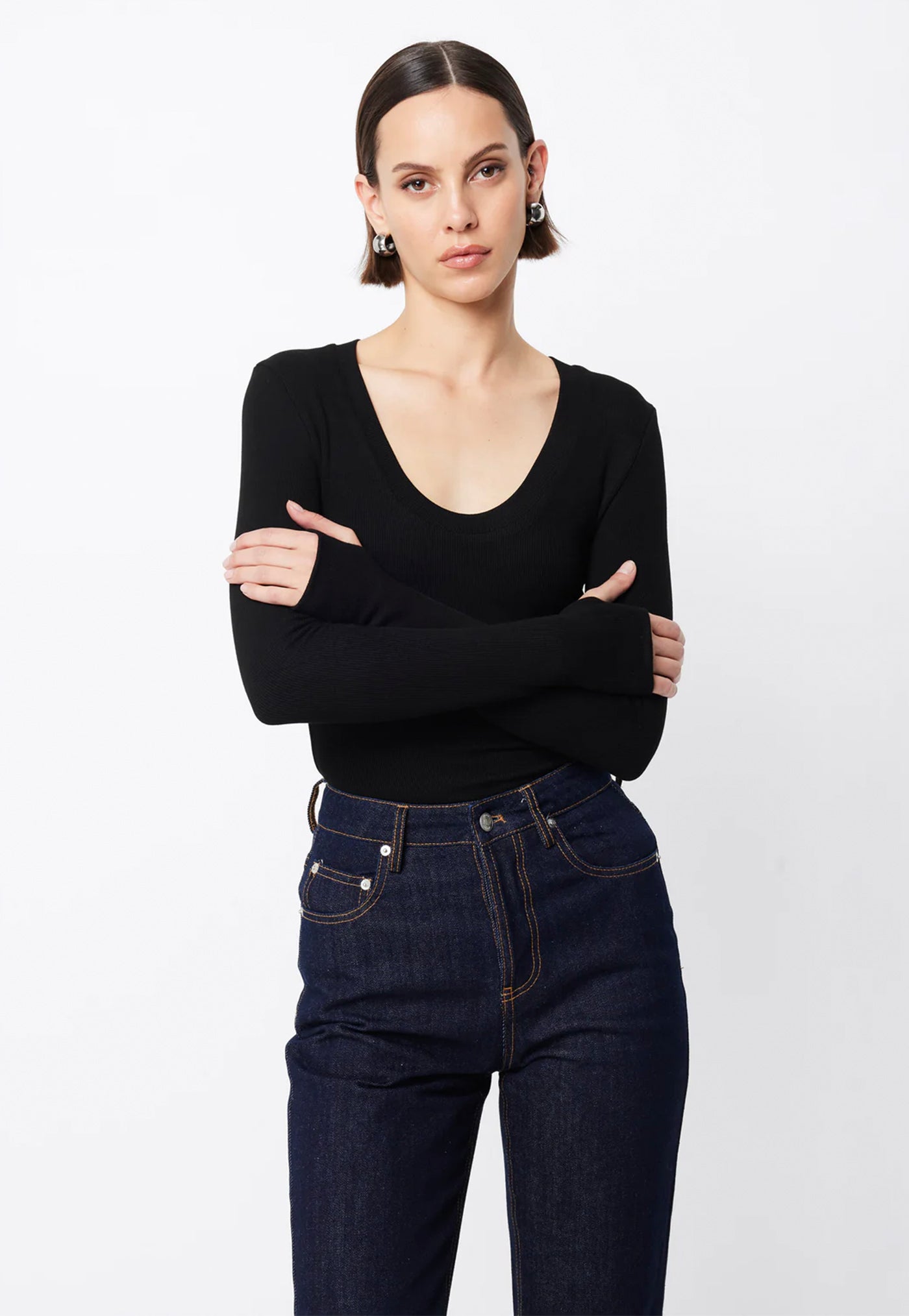 Lincoln Top - Black