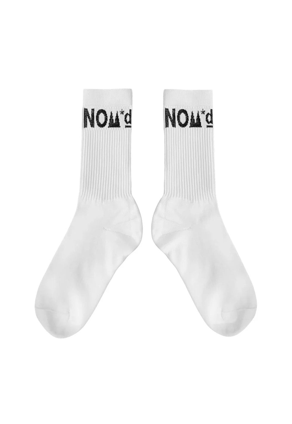 New 1986 Socks - White/Black