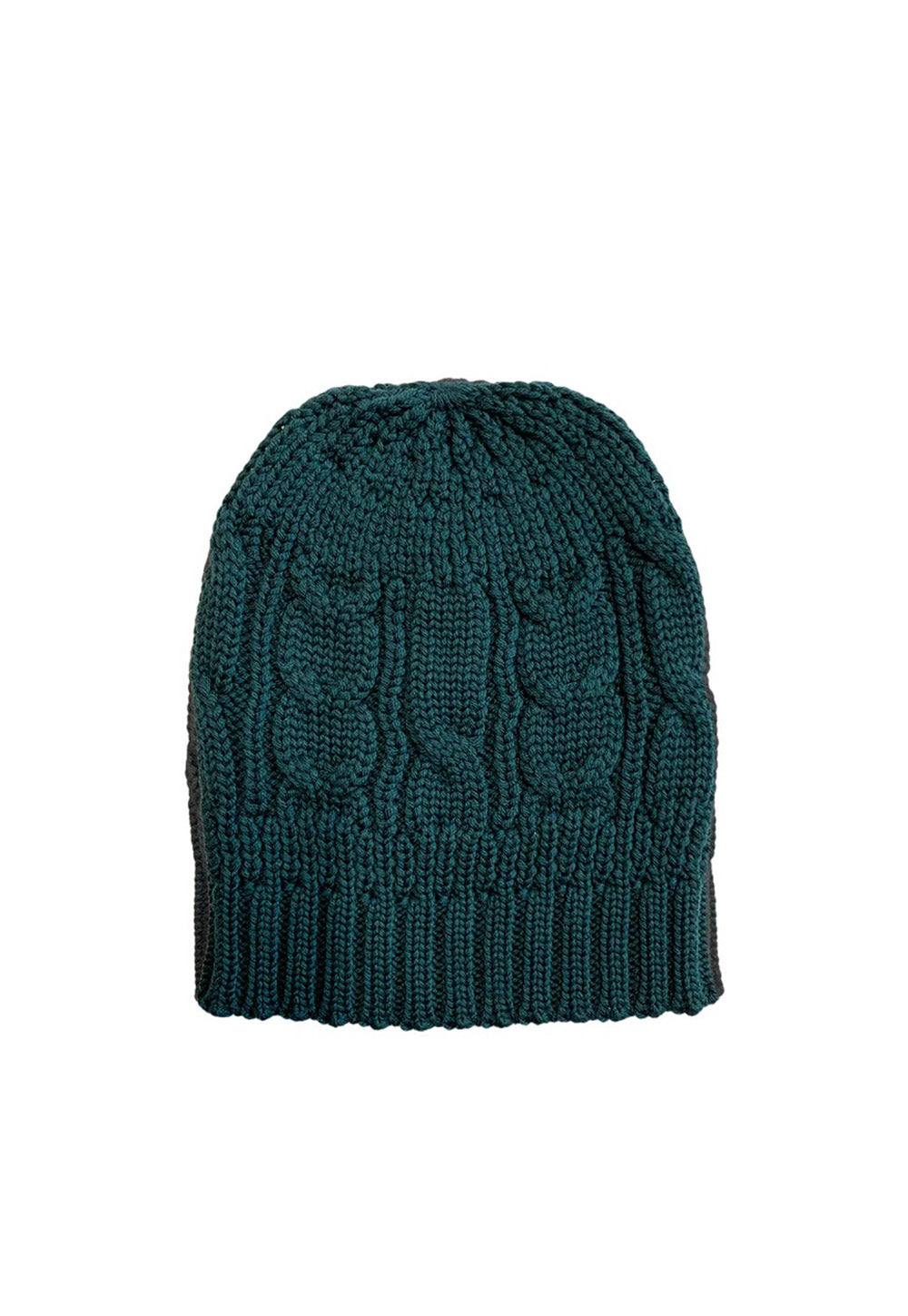 Cable Beanie - Dark Forest